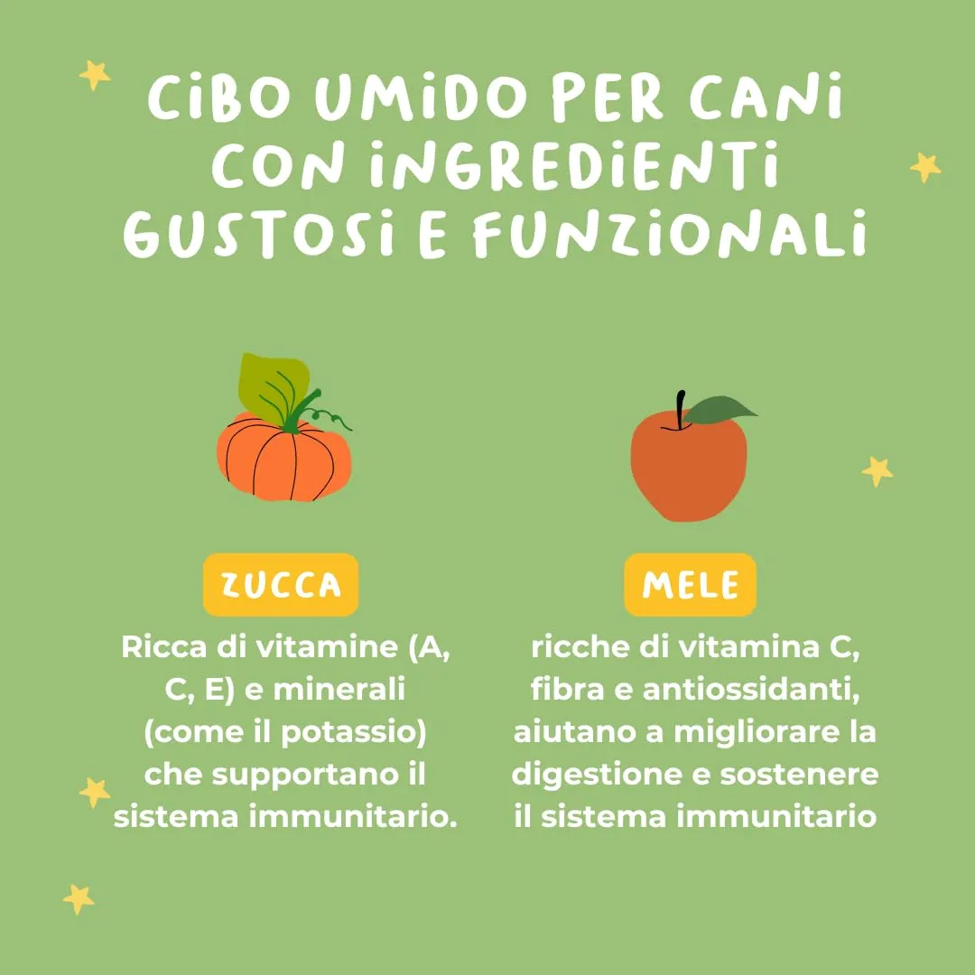 Hygge Cibo Umido per Cani Monoproteico al Maiale con Patate e Finocchietto, Senza Cereali, Adulti, 12 x 400g - immagine 3
