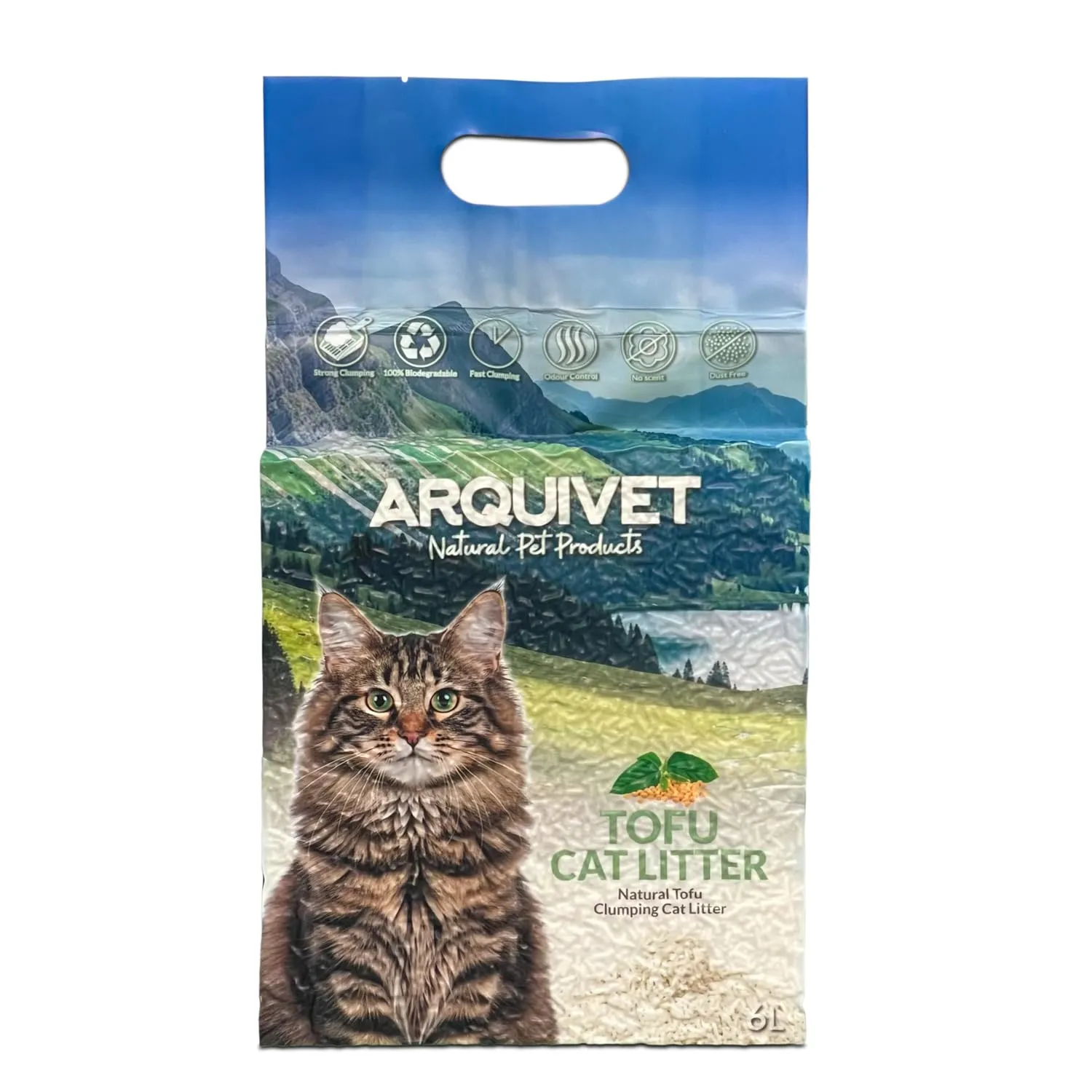 Arquivet Tofu Original Cat Litter, 6L - immagine 2