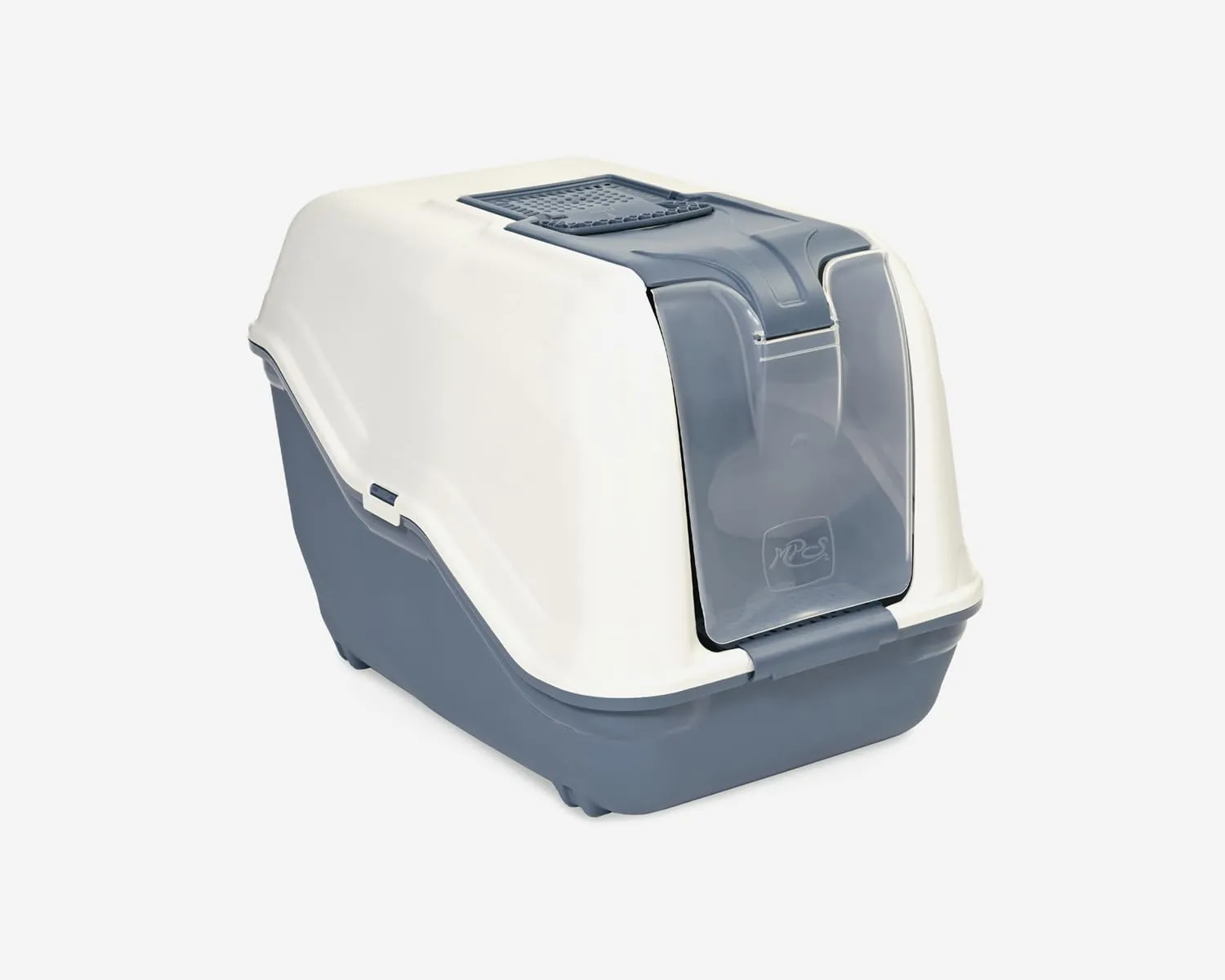 BPS Buena Pet Shop Lettiera Gatto Chiusa XXL 66x49x50 cm con 2 Ciotole, Paletta e Tappetino - immagine 2