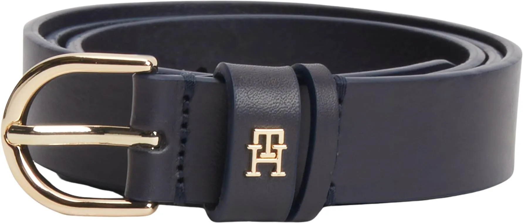 Tommy Hilfiger Women's Essential Effortless 2.5 Belt AW0AW16836 Blue (Space Blue), 100 cm - immagine 5