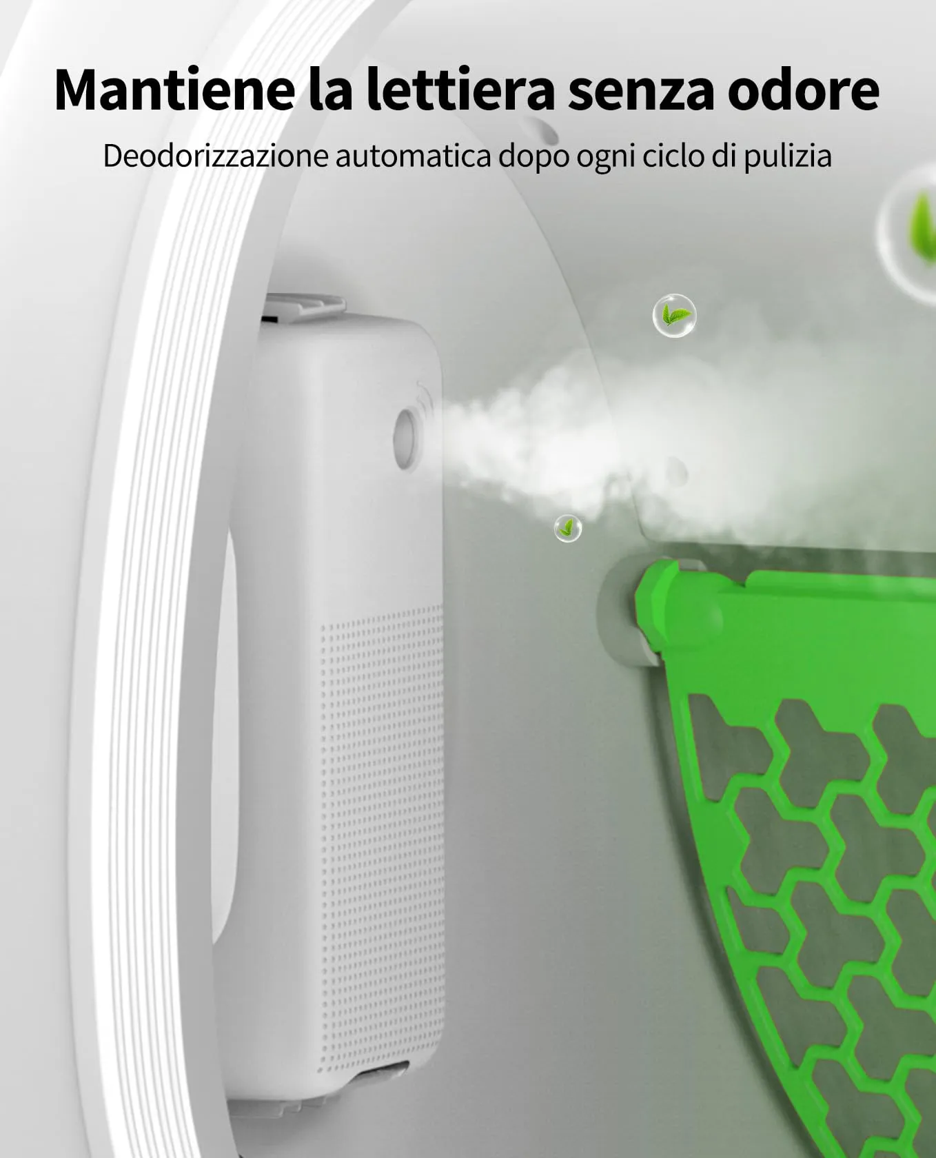 PETKIT Pura Air Smart Odor Eliminator Spray for Pura Max 2 Self-Cleaning Cat Litter Box - immagine 2