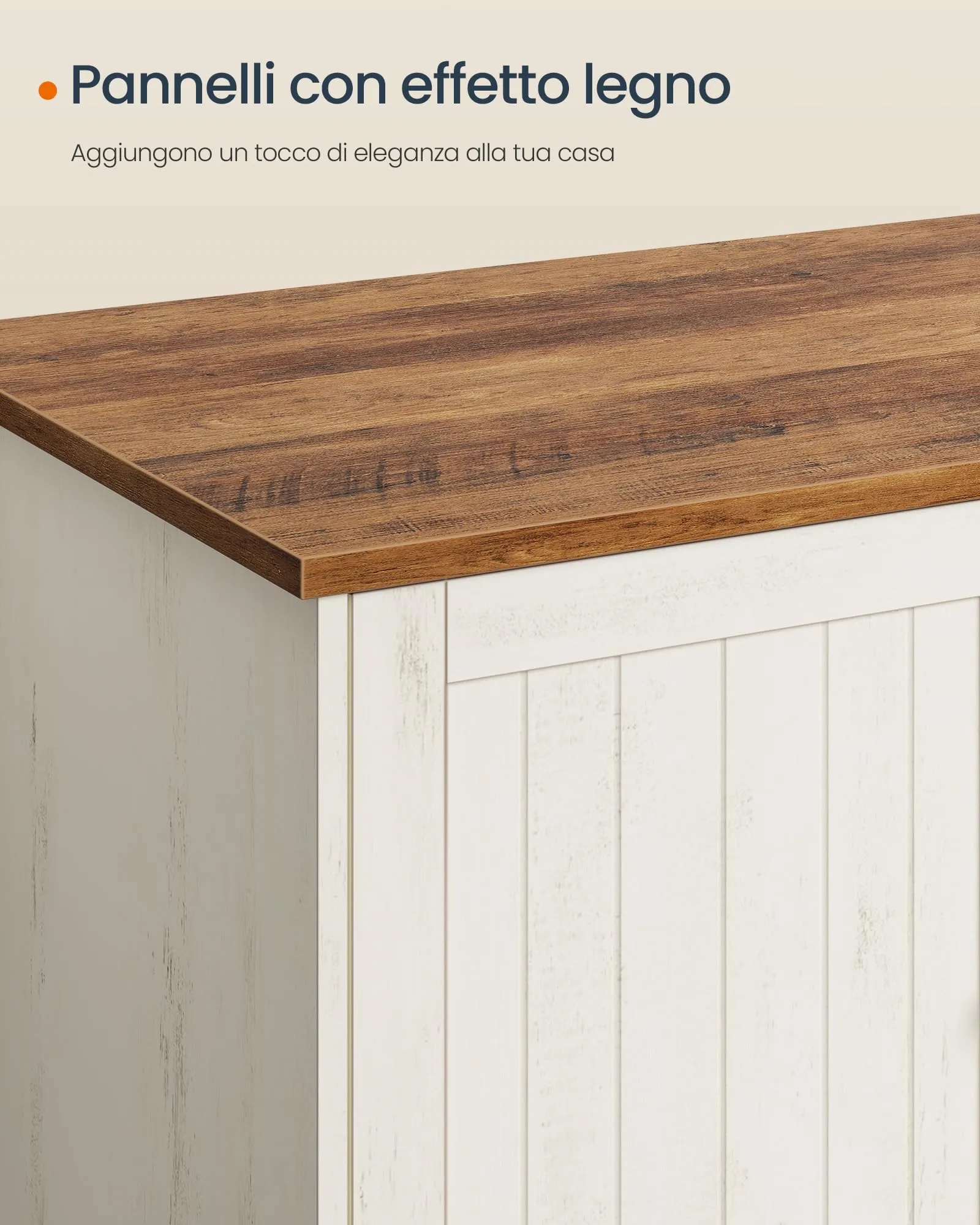 SONGMICS HOME Mobiletto Lettiera per Gatti Snapsemble PCL233WJ05 - immagine 7