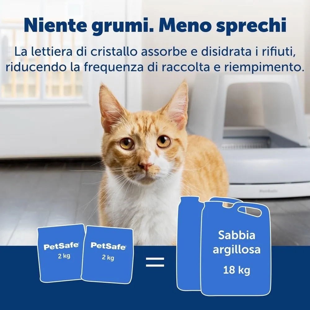 PetSafe ScoopFree Lettiera Cristalli Premium, Lavanda, Confezione da 2 - immagine 4