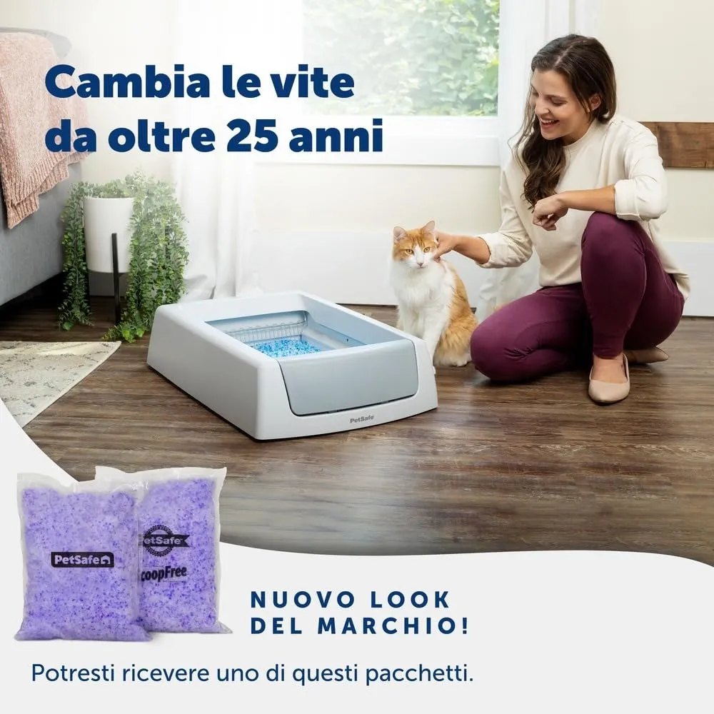 PetSafe ScoopFree Lettiera Cristalli Premium, Lavanda, Confezione da 2 - immagine 6