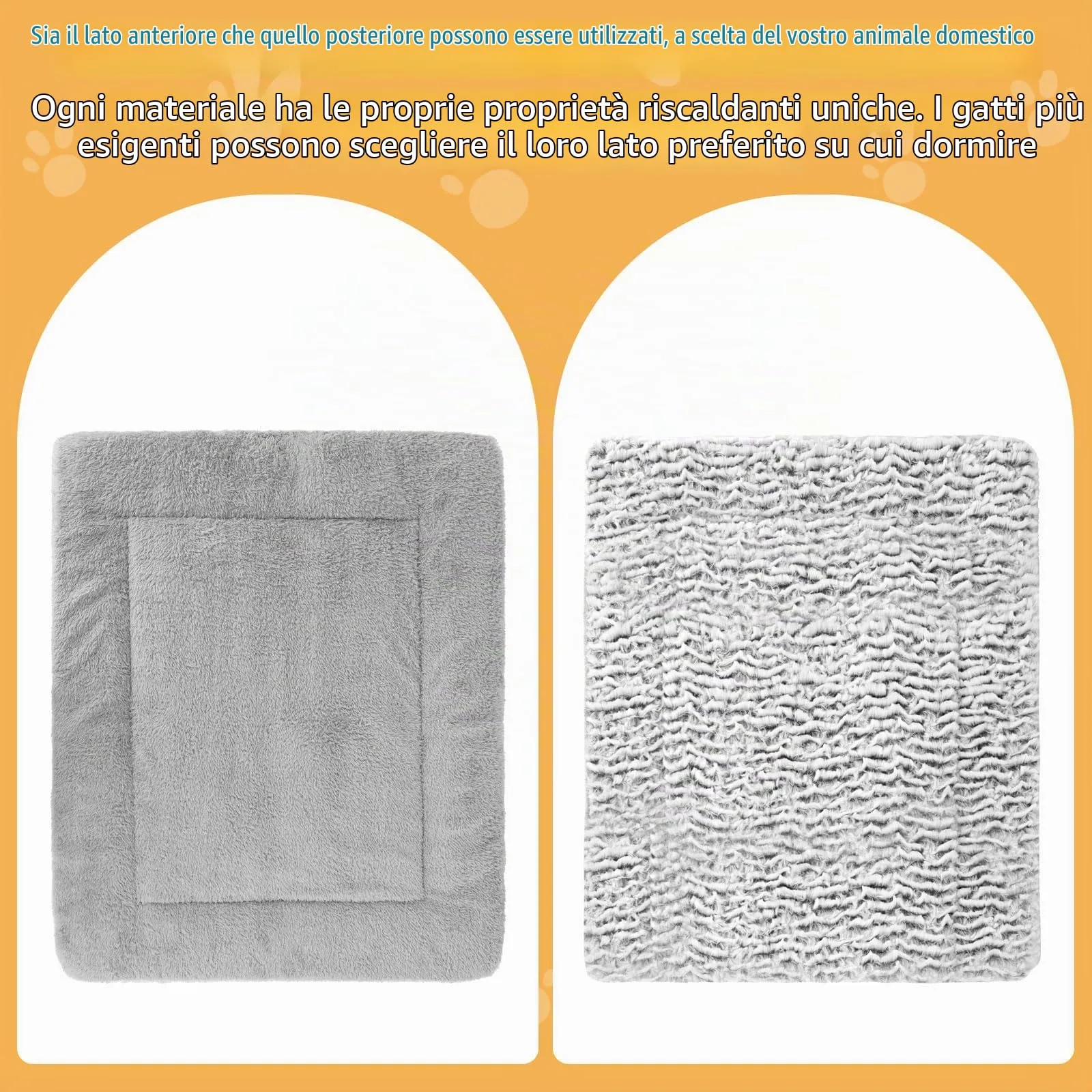 JABNOW Coperta Termica Autoriscaldante per Cani e Gatti, 50 x 60cm, Lavabile - immagine 5