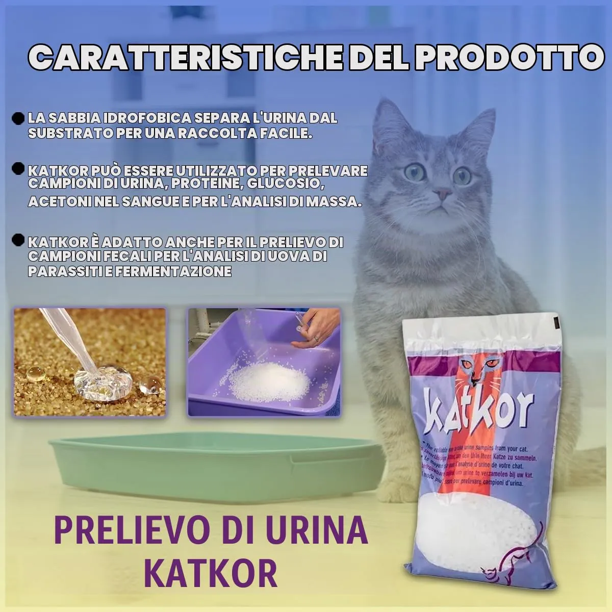 PackPioneer Kit di campionamento urina per gatti con tubi graduati da 10 ml e tappi di sicurezza - immagine 4