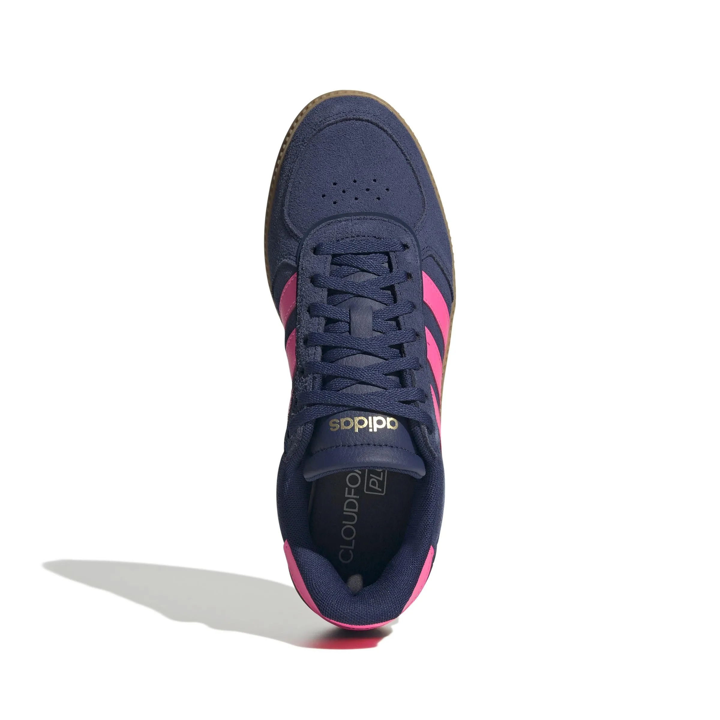 Adidas Breaknet Sleek Shoes, Dark Blue/Lucid Pink/Gold Met., 37 1/3 EU - immagine 6