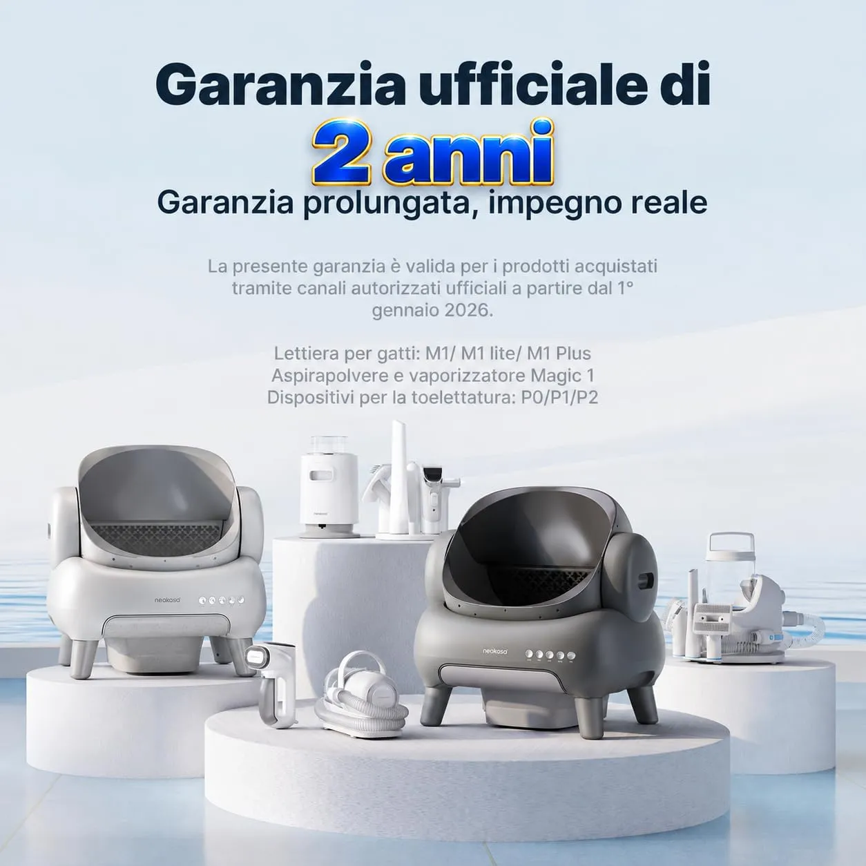 Neakasa M1 Lettiera Gatto Autopulente Aperta XXL con Controllo App, Sacchetti e Tappeto - immagine 3