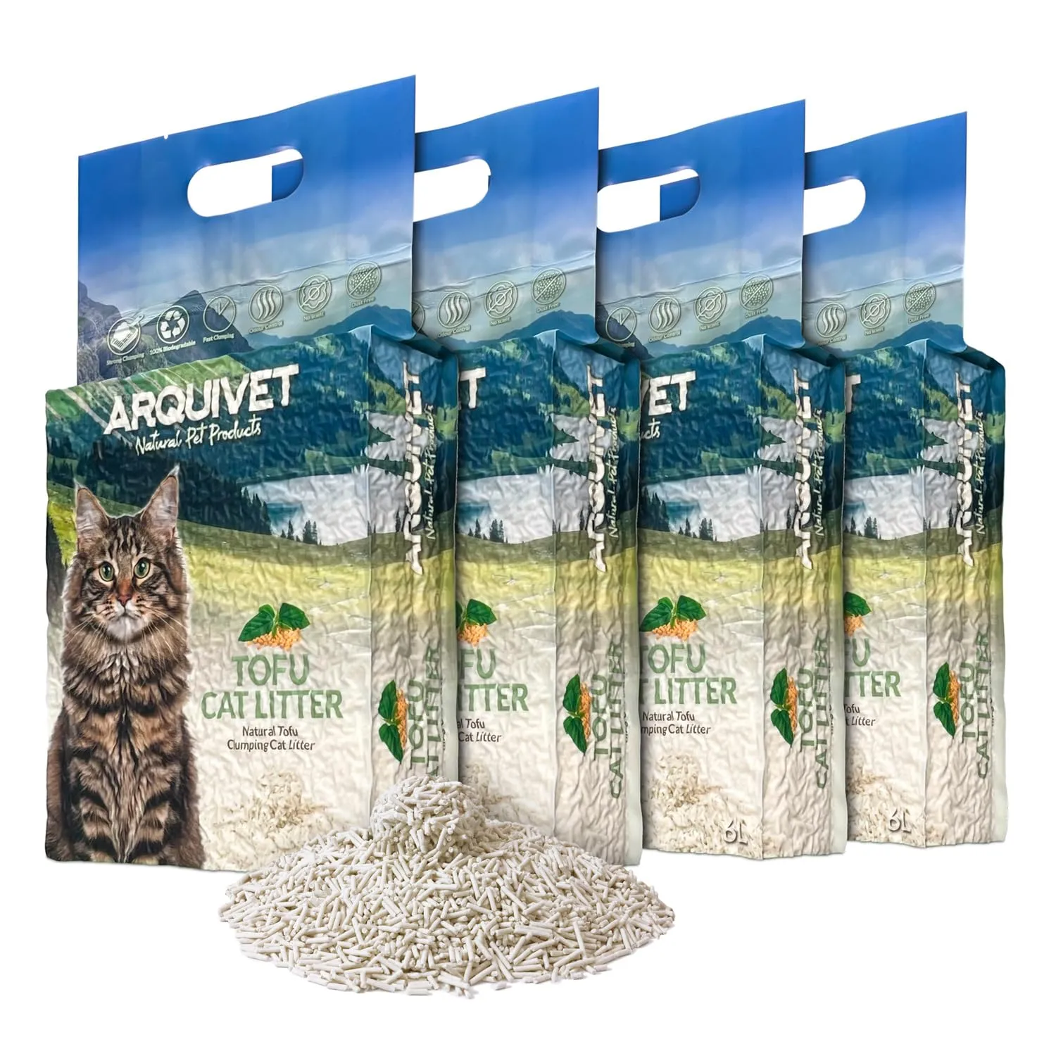 Arquivet Tofu Original Cat Litter 6L - immagine 2