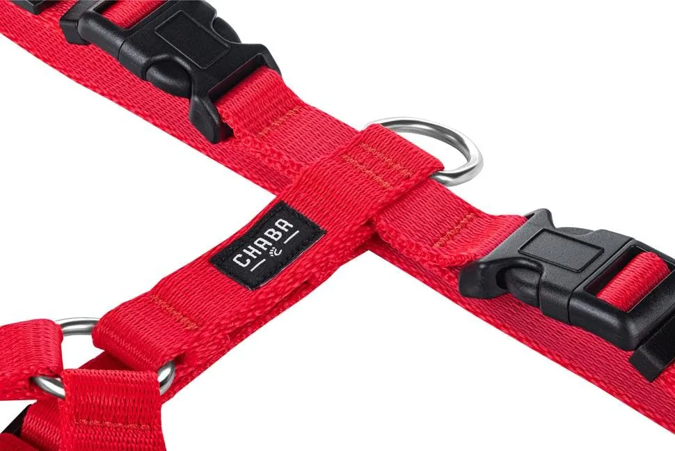 Chaba Guard Pettorina per cani, Regolabile, Rosso - XL - immagine 10