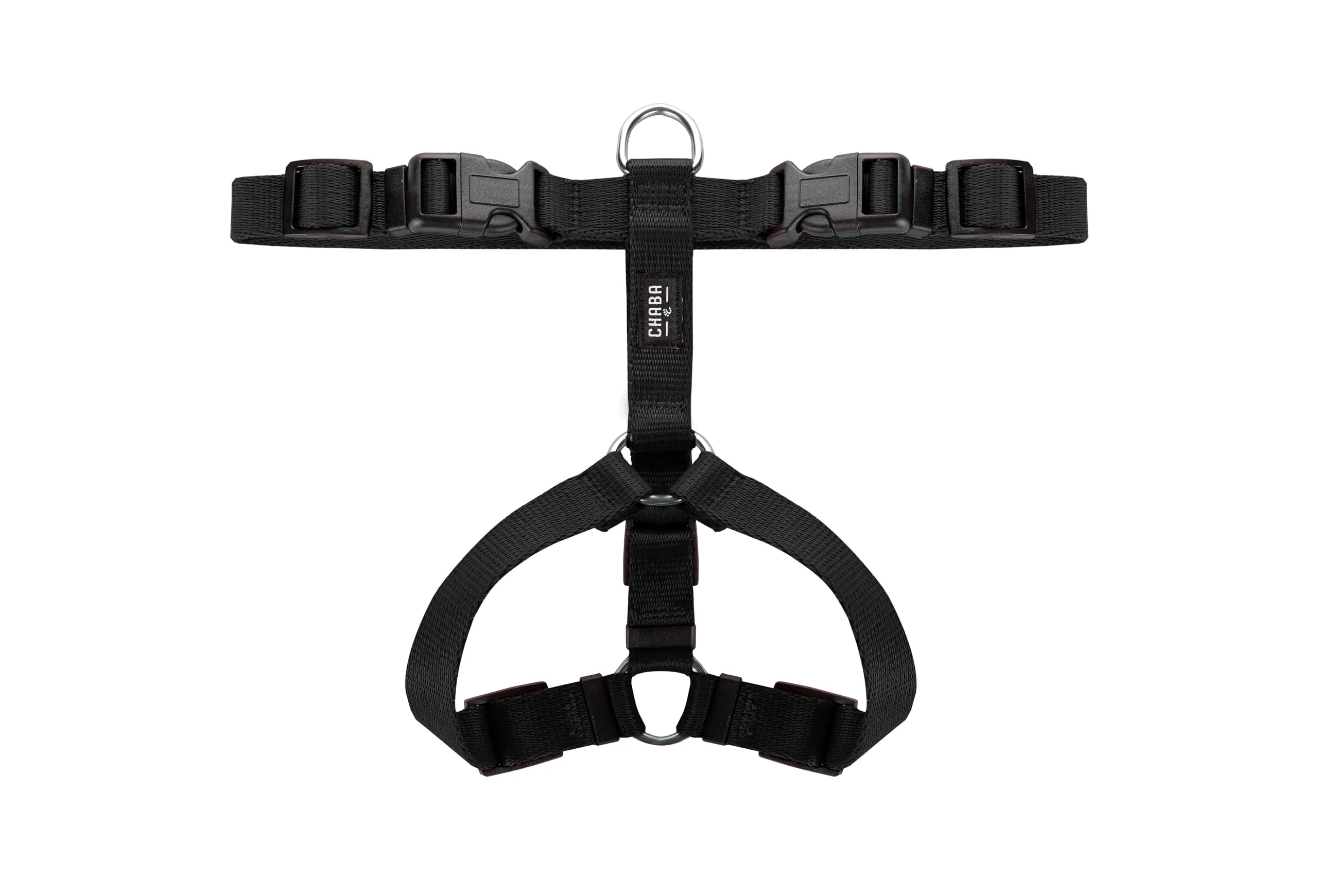 Chaba Guard Pettorina per cani, Anti tiro e soffocamento, Regolabile, Nero - XL - immagine 8