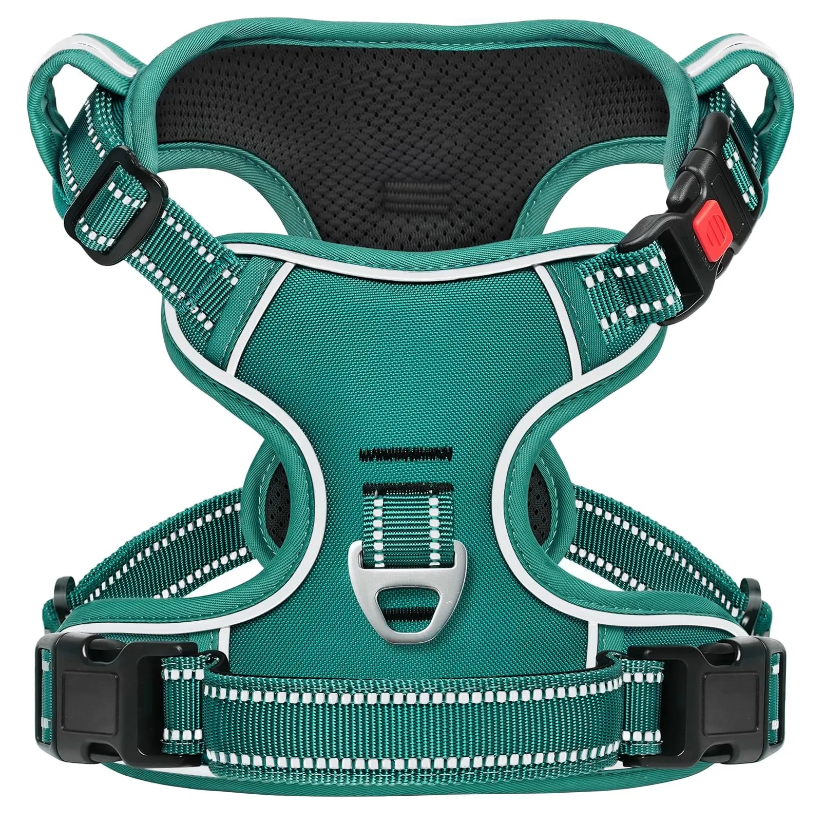 HEELE Pettorina per Cani da Corsa No-Pull, Regolabile e Riflettente, Verde Erba, XL - immagine 1