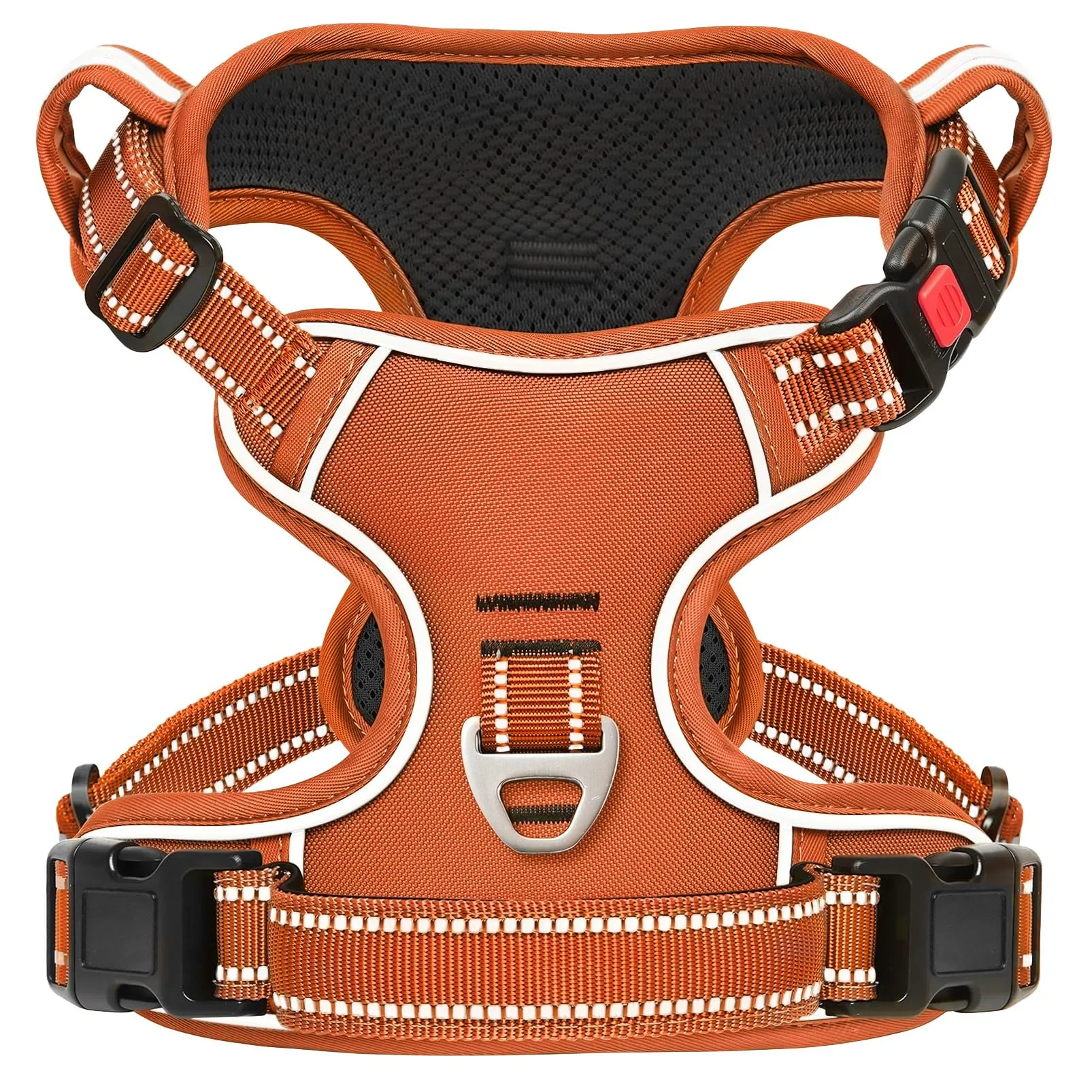 HEELE Pettorina per Cani da Corsa No-Pull Riflettente, Zucca Arancione, XL - immagine 1