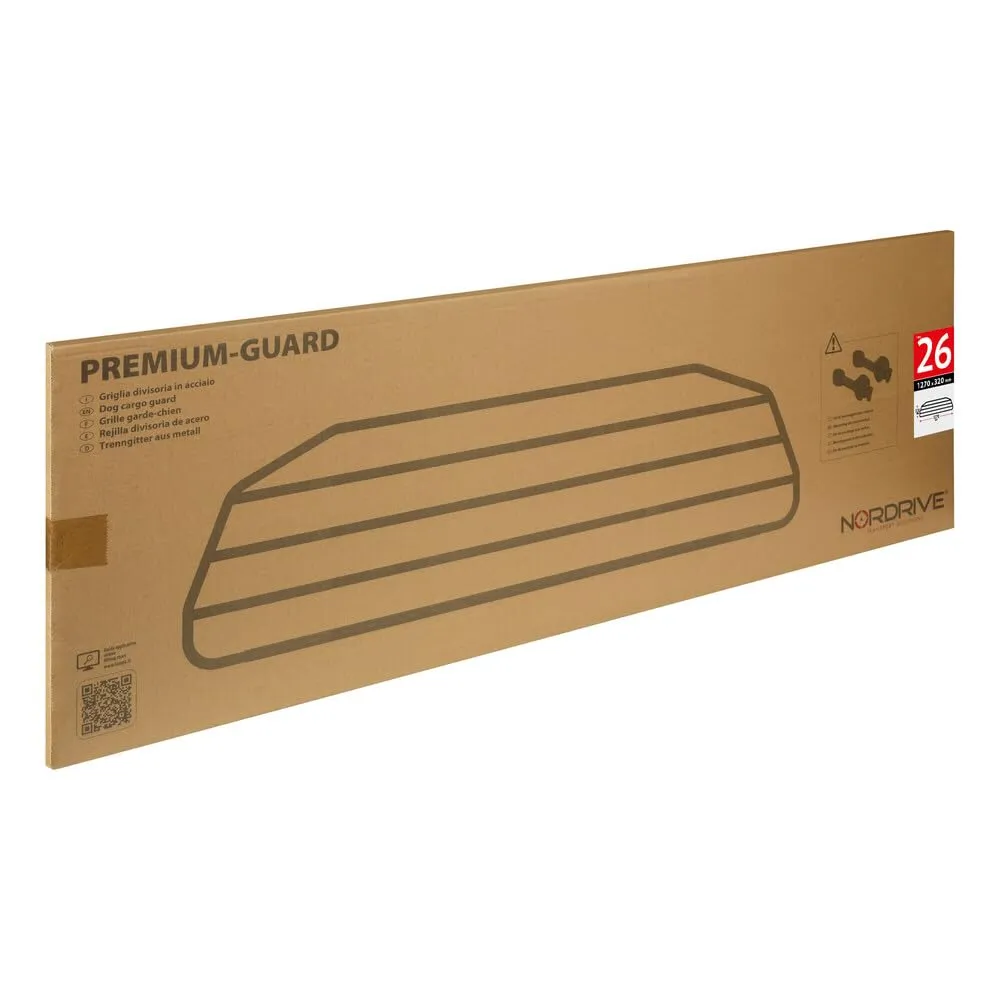 Nordrive N70089 Premium-Guard Griglia Divisoria in Acciaio Type 26 1270x320 mm - immagine 2