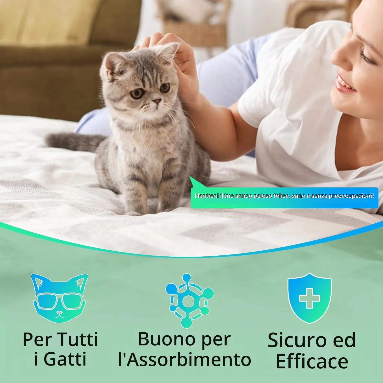 CJXHJY Vermifugo Naturale per Gatti con Probiotici, 60ml con Pipetta - immagine 3