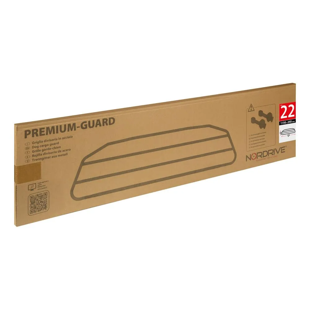 Nordrive N70085 Premium-Guard Griglia Divisoria in Acciaio Type 22 1150x240 mm - immagine 2