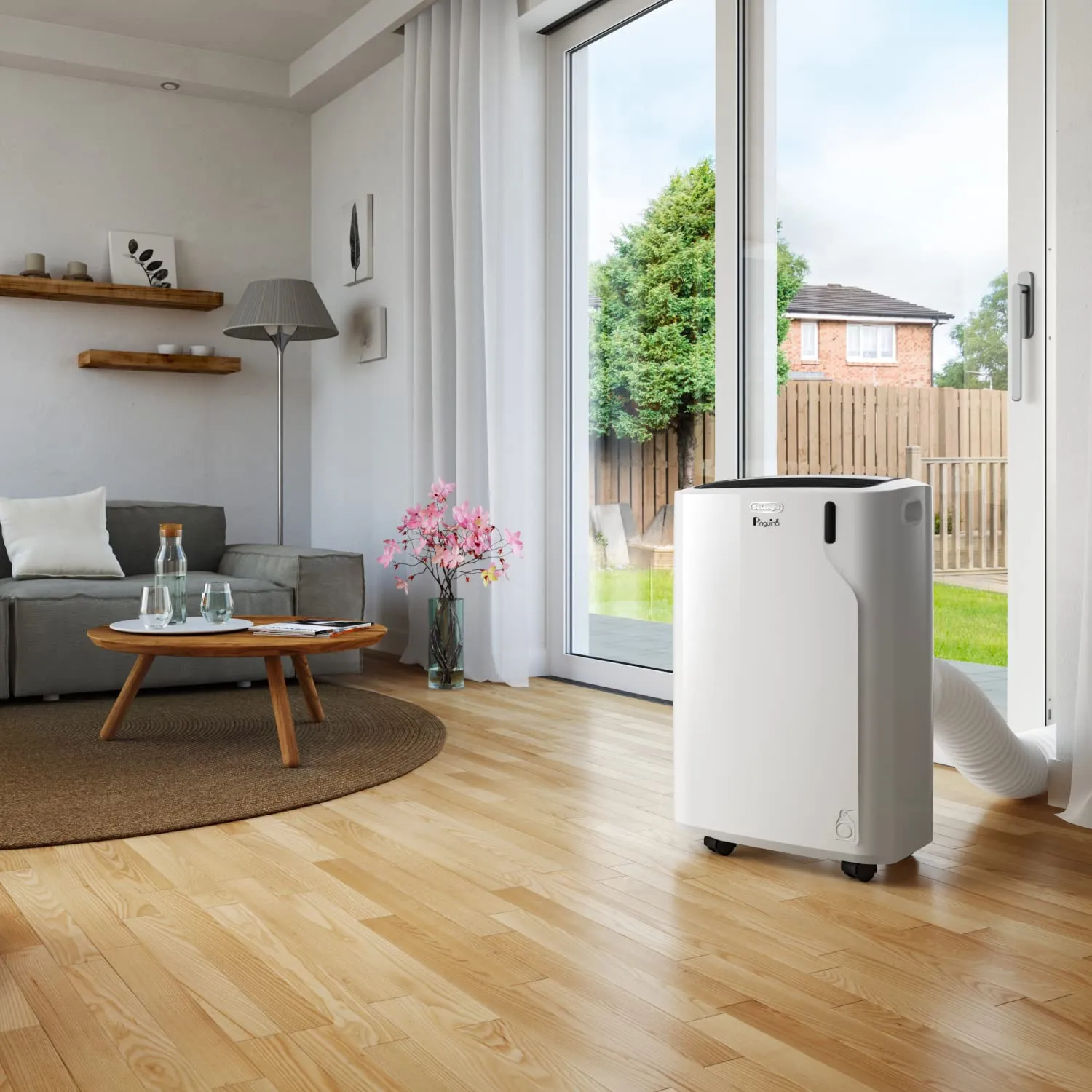 De'Longhi Pinguino PAC EM93K.1 Climatizzatore Portatile, 10.500 BTU/h, Classe A, Telecomando - immagine 2