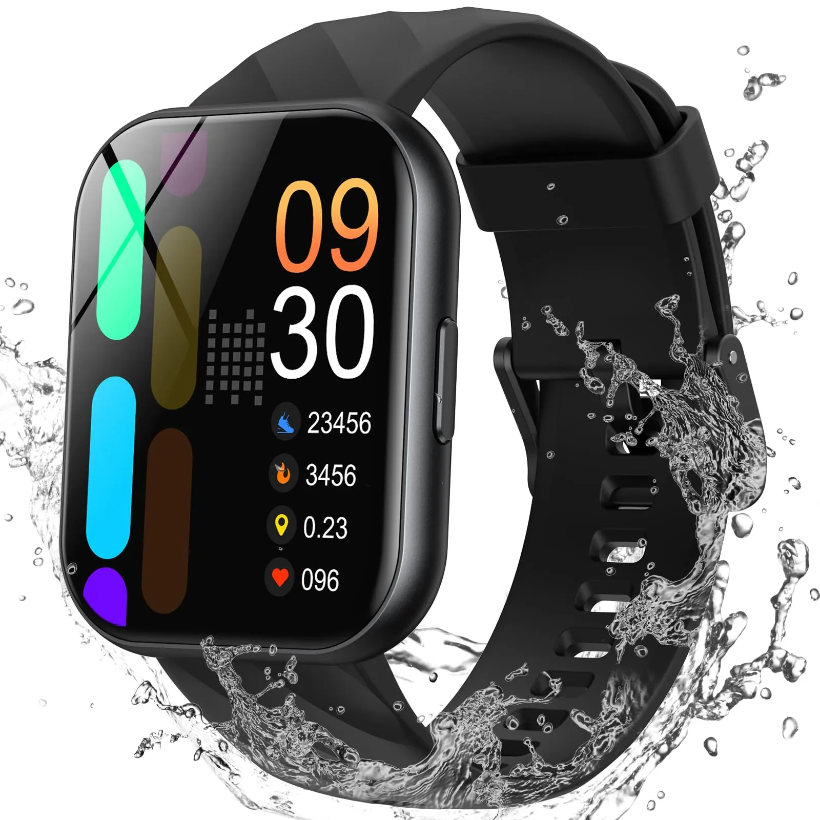 Parsonver Smartwatch 1.8" con 5ATM Impermeabilità per Nuoto - immagine 1