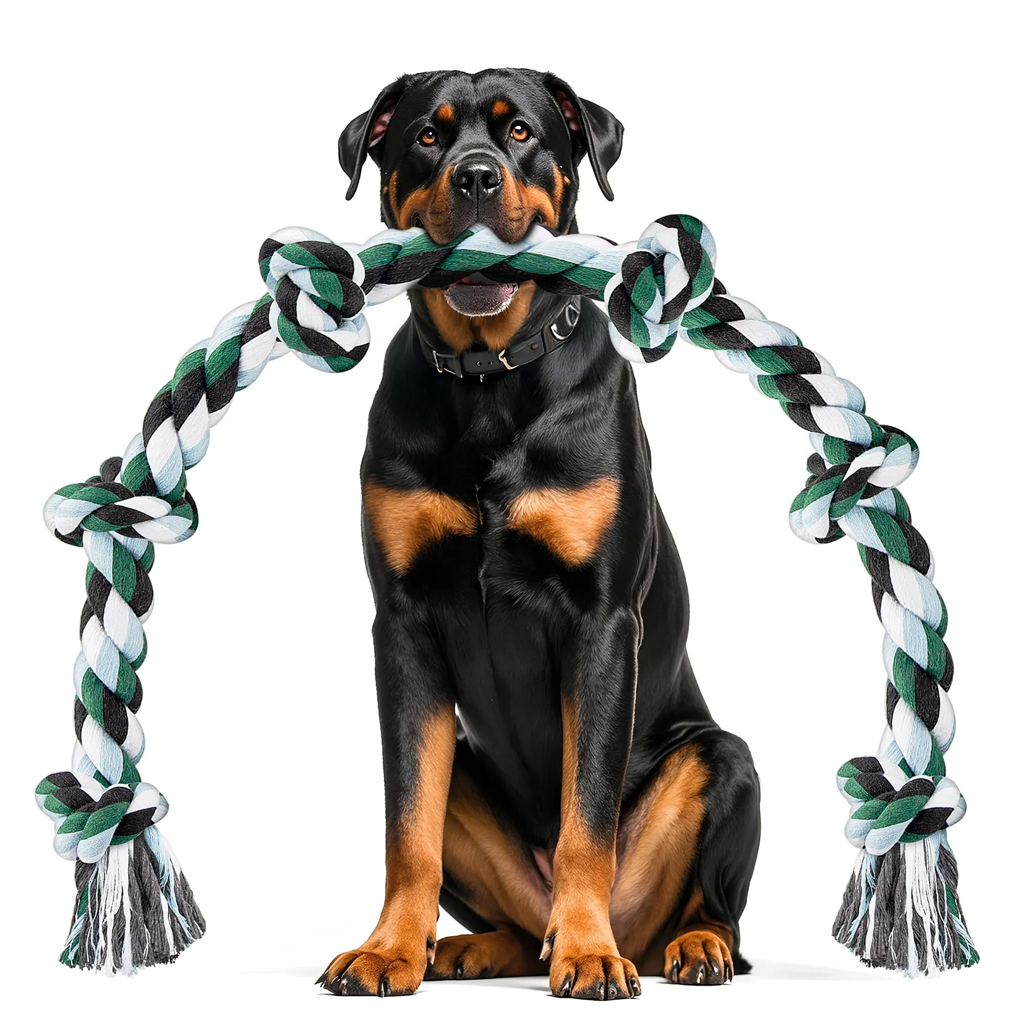 Ycozy Corda Giochi per Cani Resistente a 6 Nodi, 100cm - immagine 1