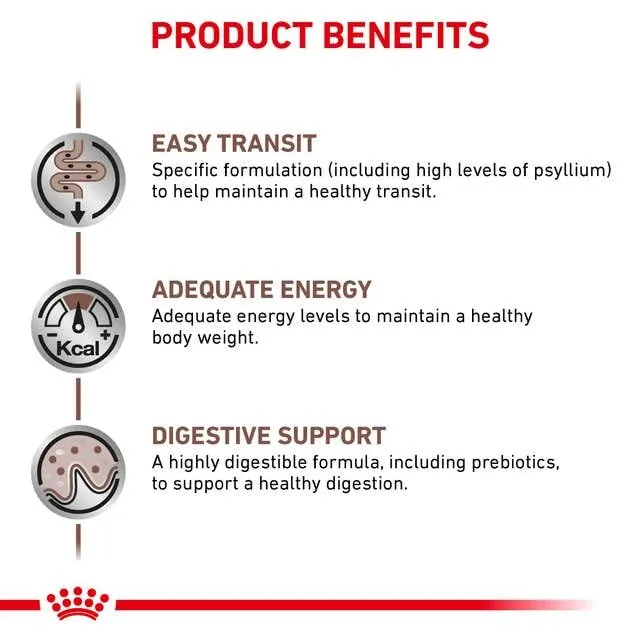 Royal Canin Veterinary Gastrointestinal Fibre Response Dry Cat Food, 4 x 400 g - immagine 5