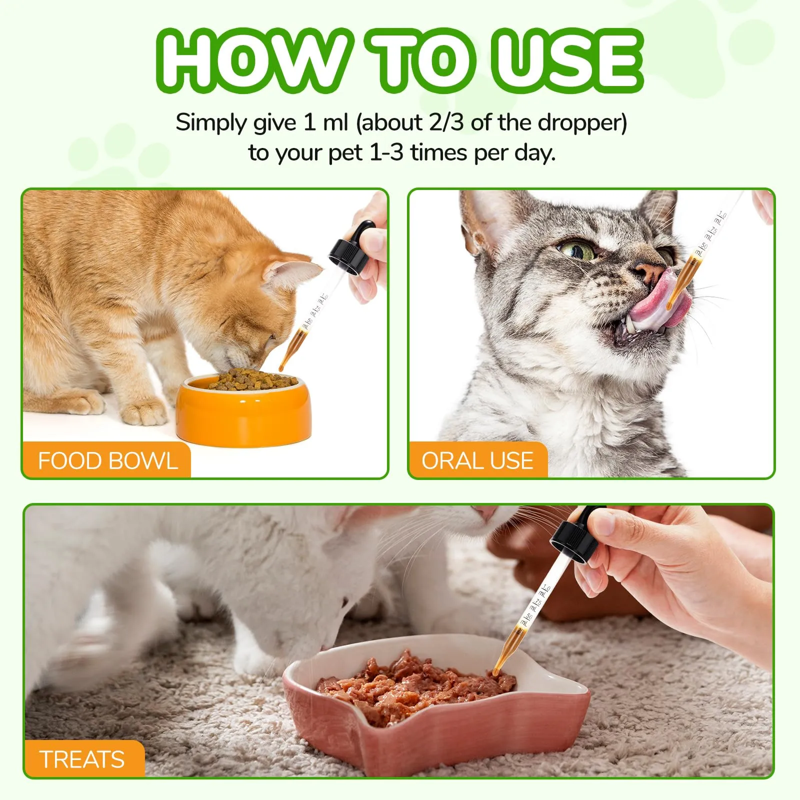 CFHQXSZ Rilassante per la stitichezza dei gatti, 60 ml - immagine 7