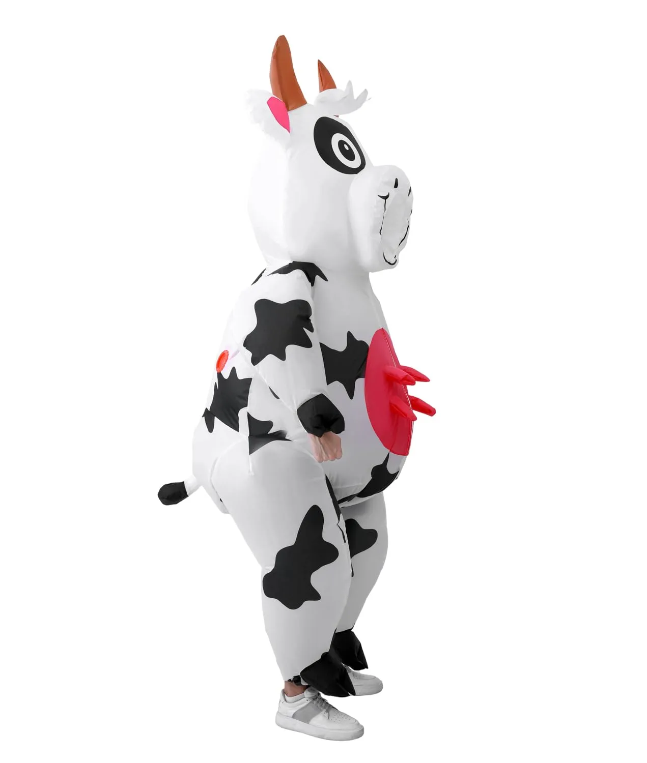JASHKE Costume Gonfiabile Mucca per Adulti - immagine 7