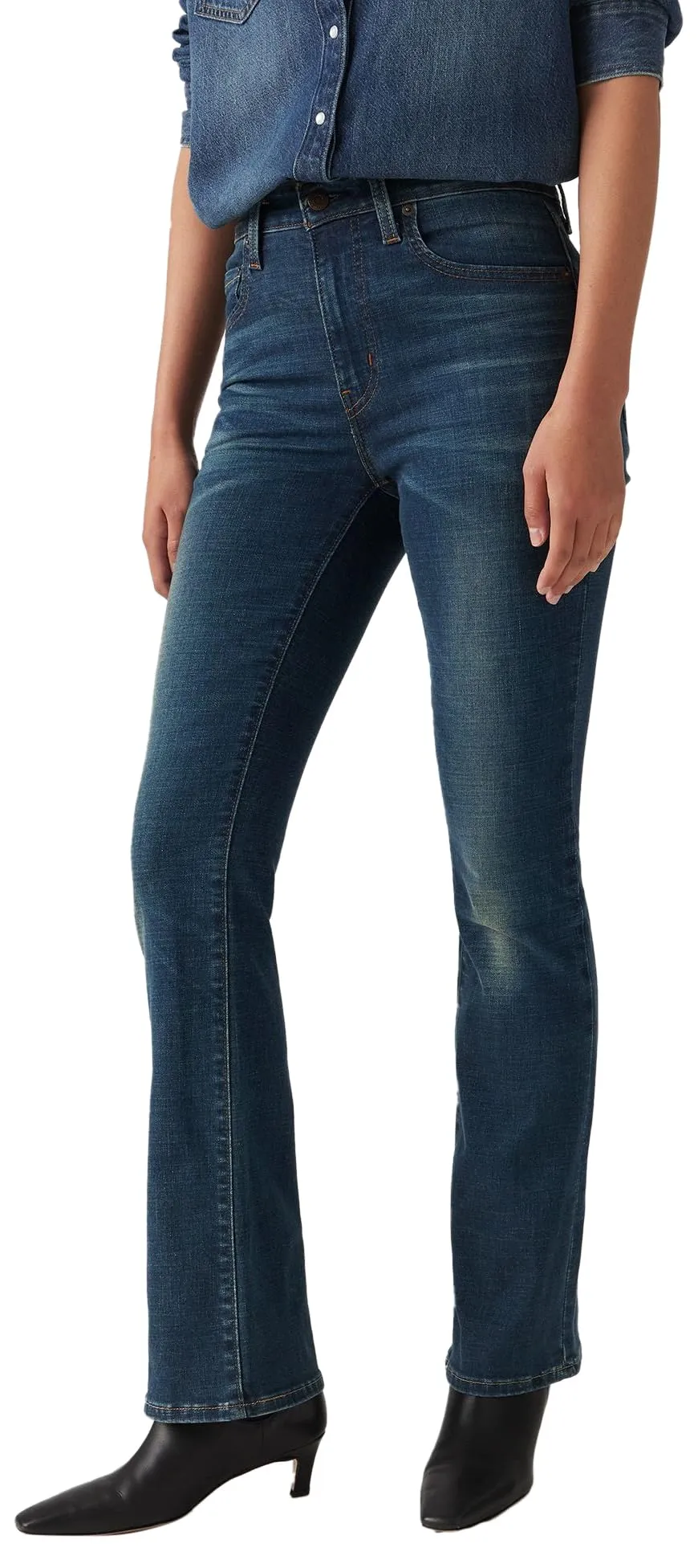 Levi's 725 High Rise Bootcut Jeans Donna, Miles Apart, 26W / 30L - immagine 4
