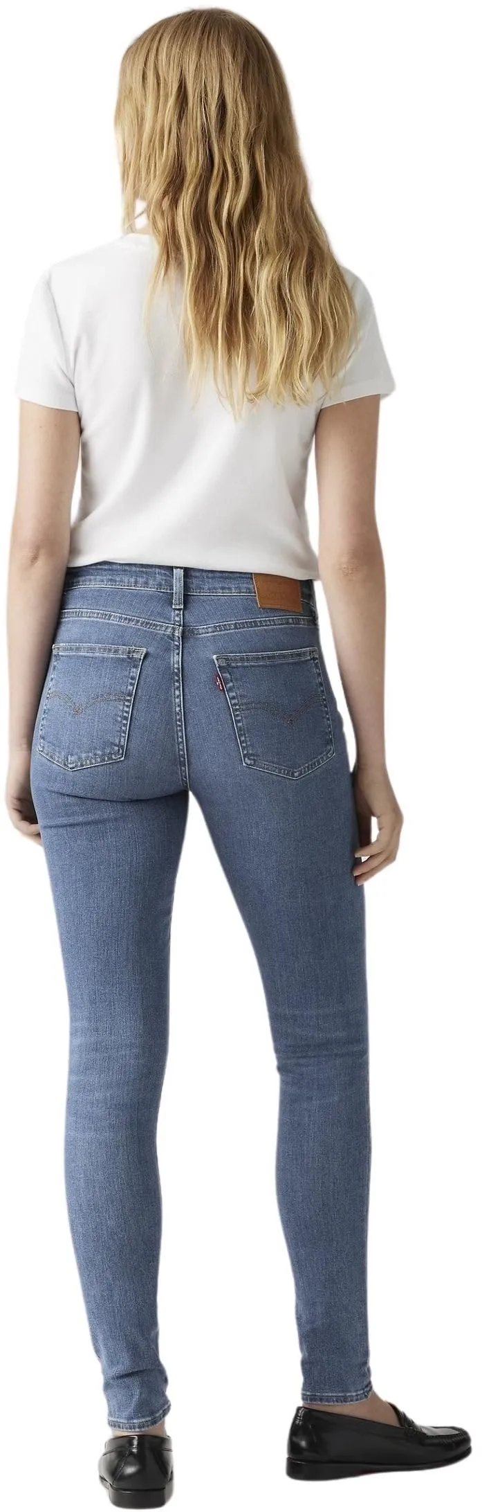 Levi's 721 High Rise Skinny Jeans Donna, Blue Wave Mid, 23W / 28L - immagine 3