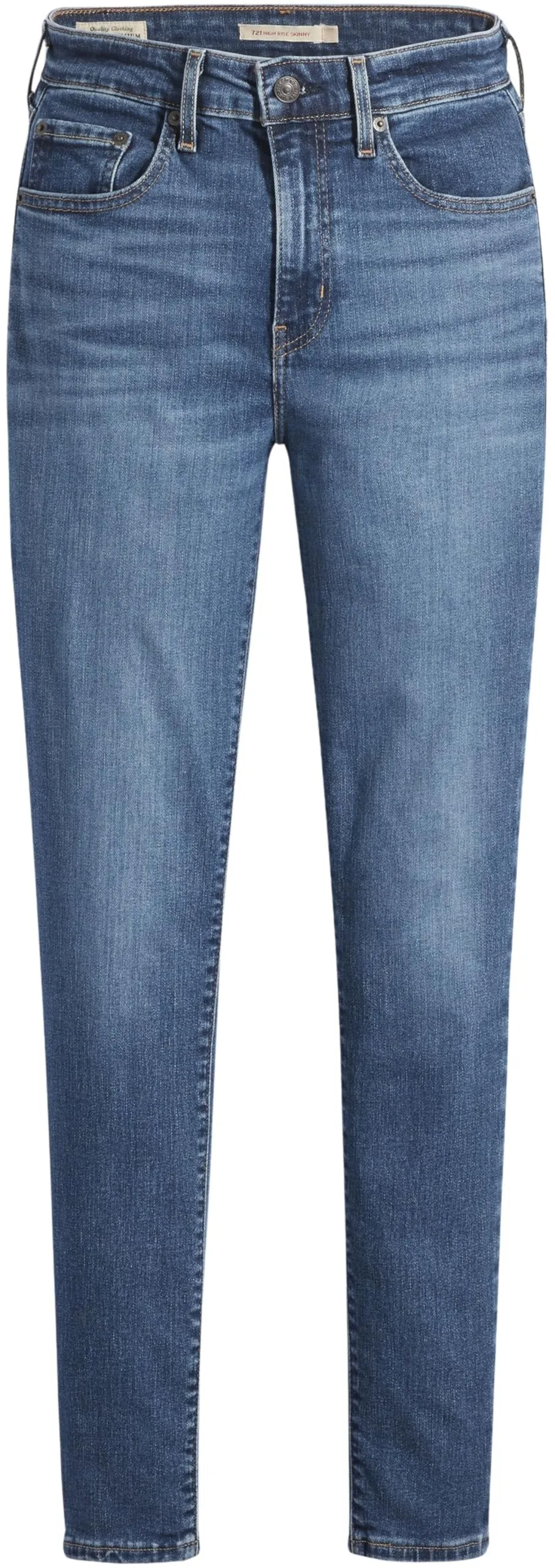 Levi's 721 High Rise Skinny Jeans Donna, Blue Wave Mid, 23W / 28L - immagine 6