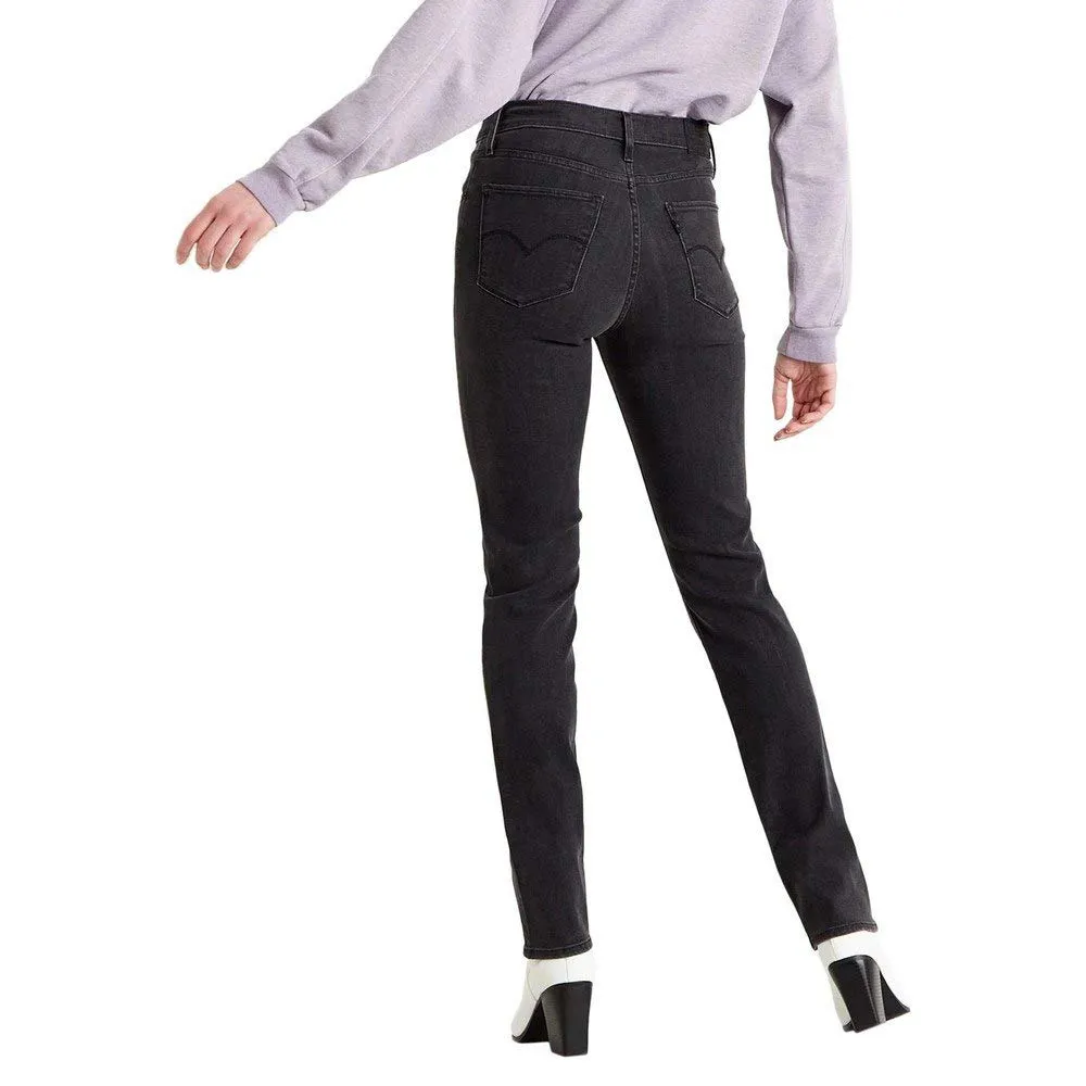 Levi's 724 High Rise Straight Jeans, Black Cloud, 30W / 30L - immagine 2