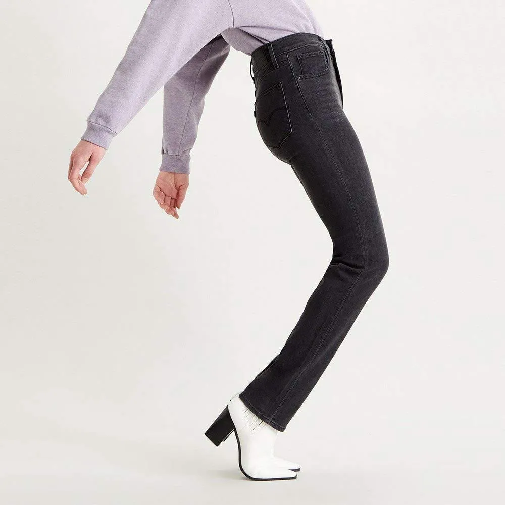 Levi's 724 High Rise Straight Jeans, Black Cloud, 30W / 30L - immagine 3
