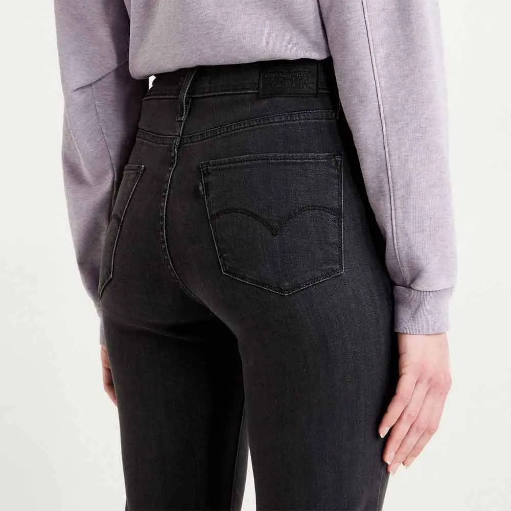 Levi's 724 High Rise Straight Jeans, Black Cloud, 30W / 30L - immagine 4