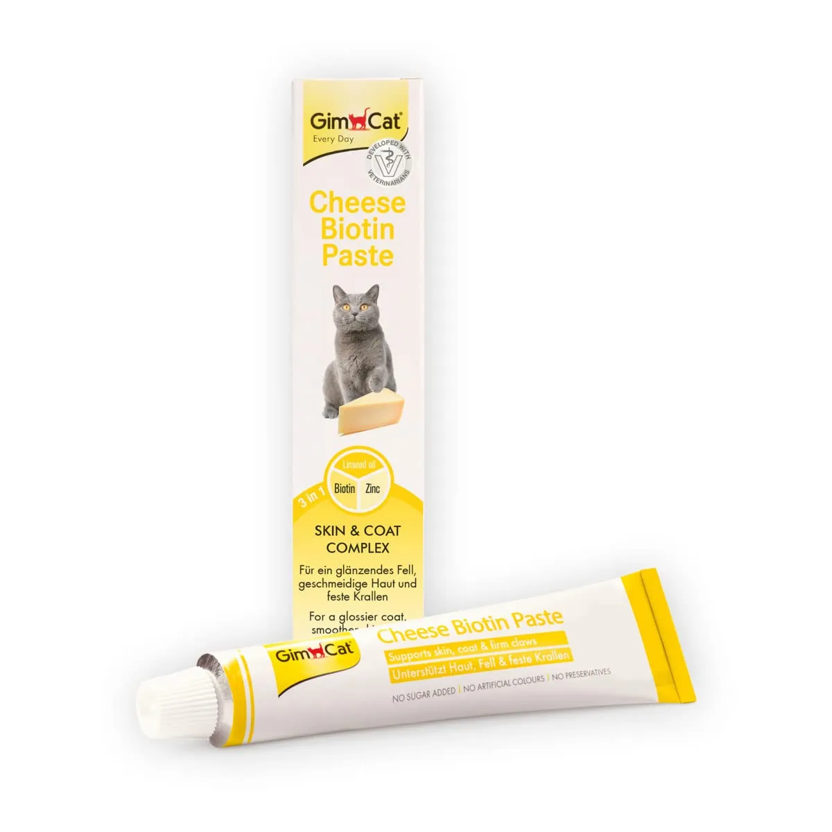 GimCat Cheese Biotin Pasta, 100 g - immagine 1