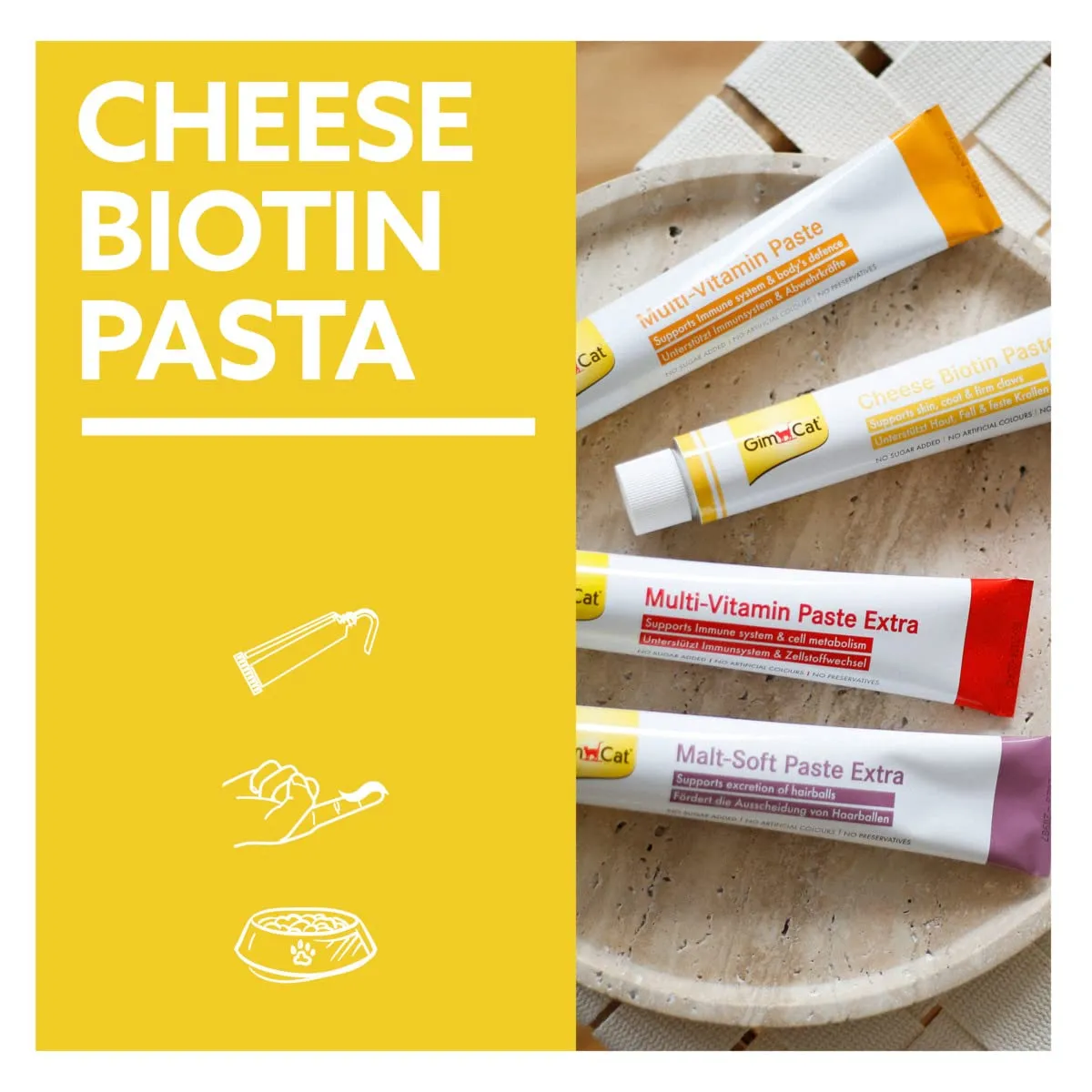 GimCat Cheese Biotin Pasta, 200 g - immagine 5