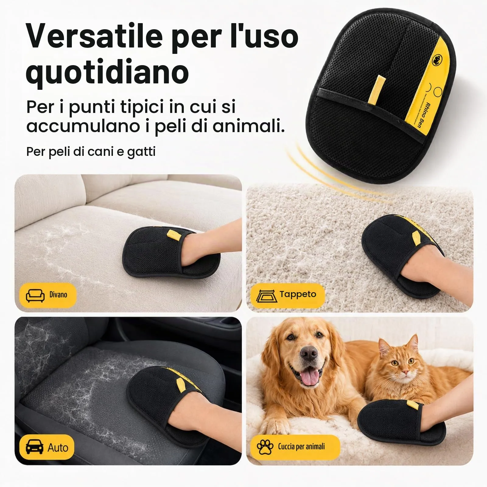 HOMKISCN Purepath Glove Guanto Leva Peli Riutilizzabile SST-HE2P - immagine 4
