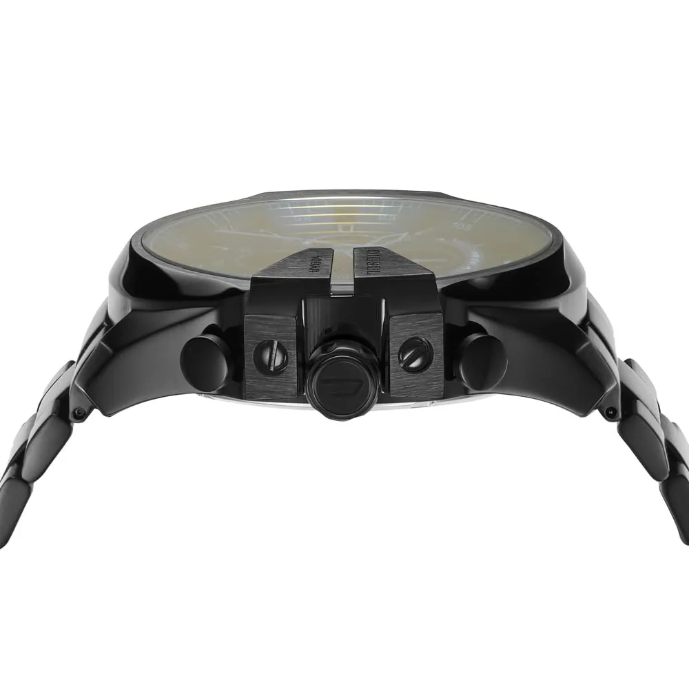 Diesel Orologio Cronografo Quarzo Uomo DZ4318 in Acciaio Inossidabile Nero - immagine 5