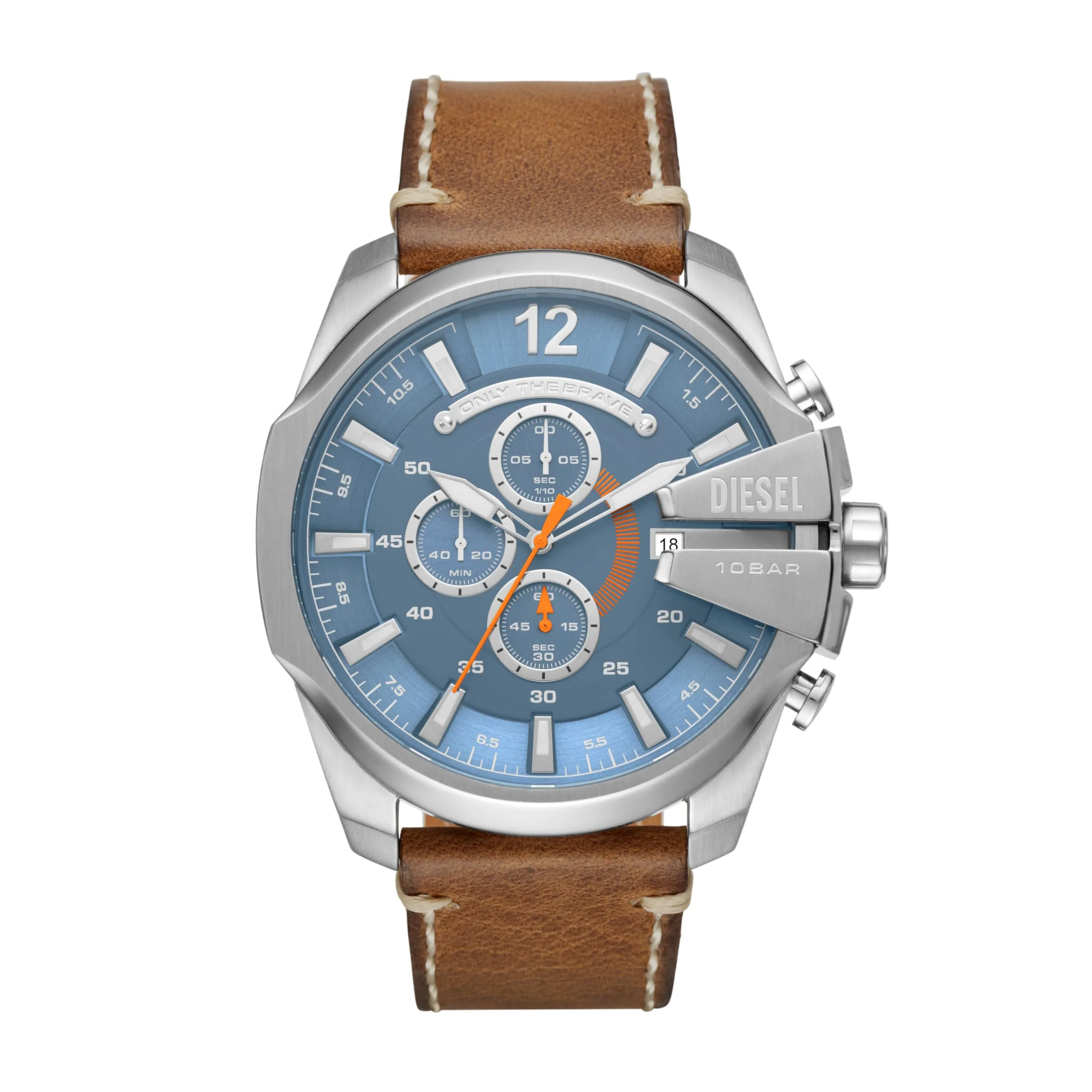 Diesel DZ4458 Analog Quartz Men's Watch with Leather Strap - immagine 1