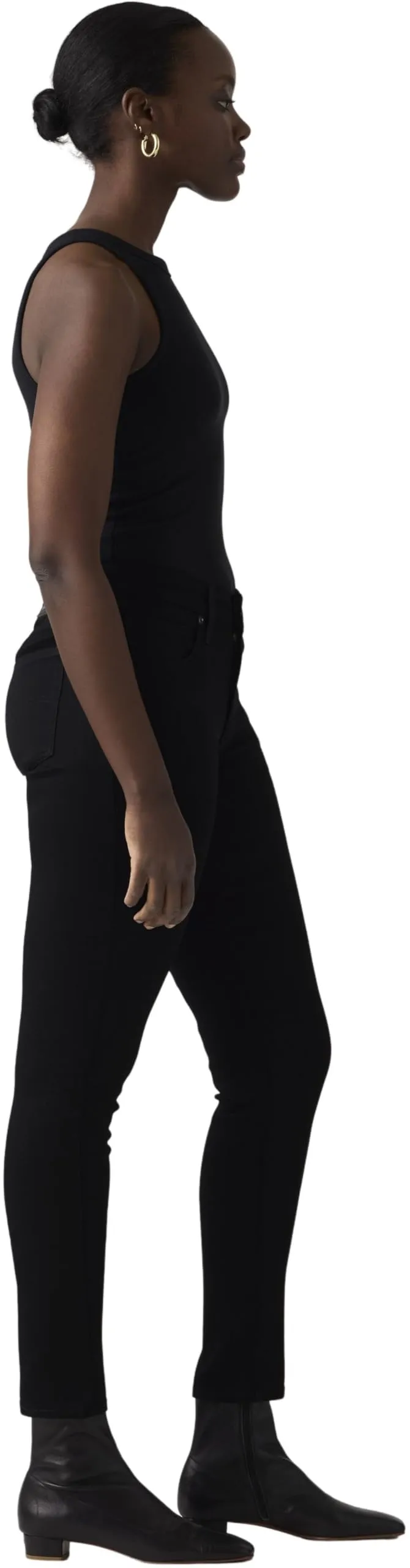 Levi's 721 High Rise Skinny Women's Jeans, Soft Black, 28W/30L - immagine 2