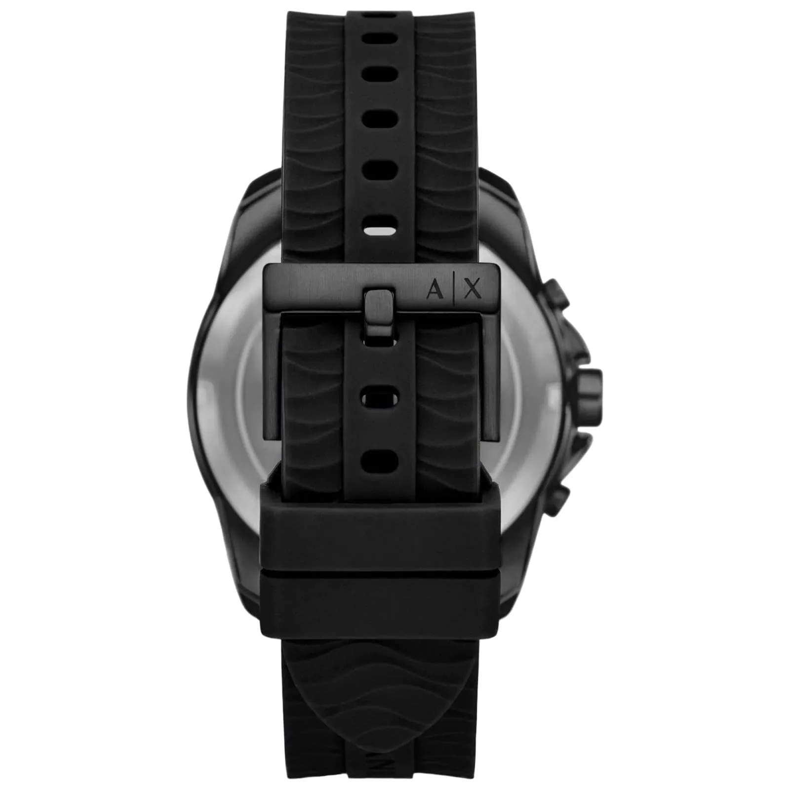 Armani Exchange AX1961 Orologio Cronografo da Uomo, Cassa 44 mm, Cinturino in Silicone Nero - immagine 6
