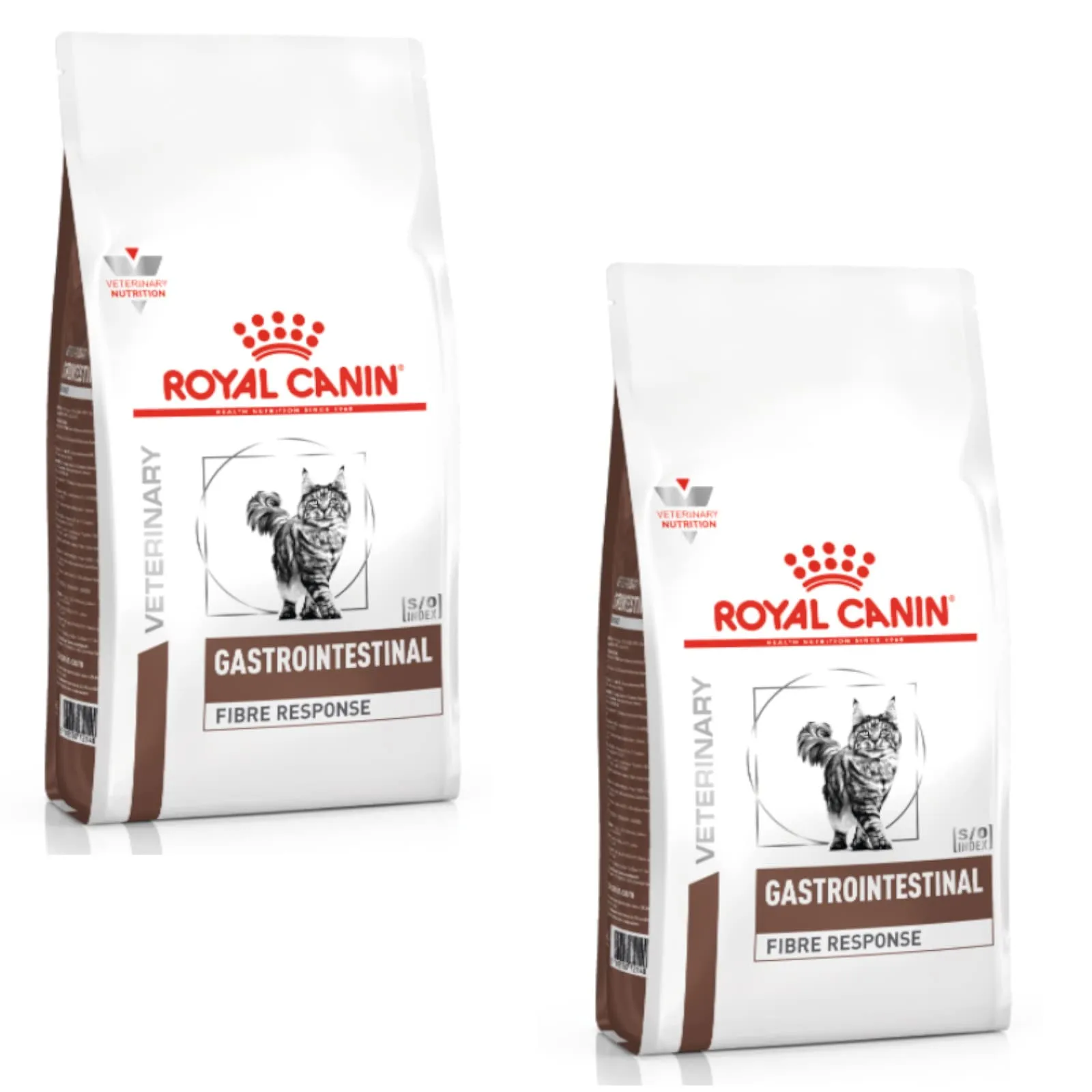 Royal Canin Gastrointestinal Fibre Response Alimento Secco per Gatti Adulti, 2 x 400 g - immagine 1