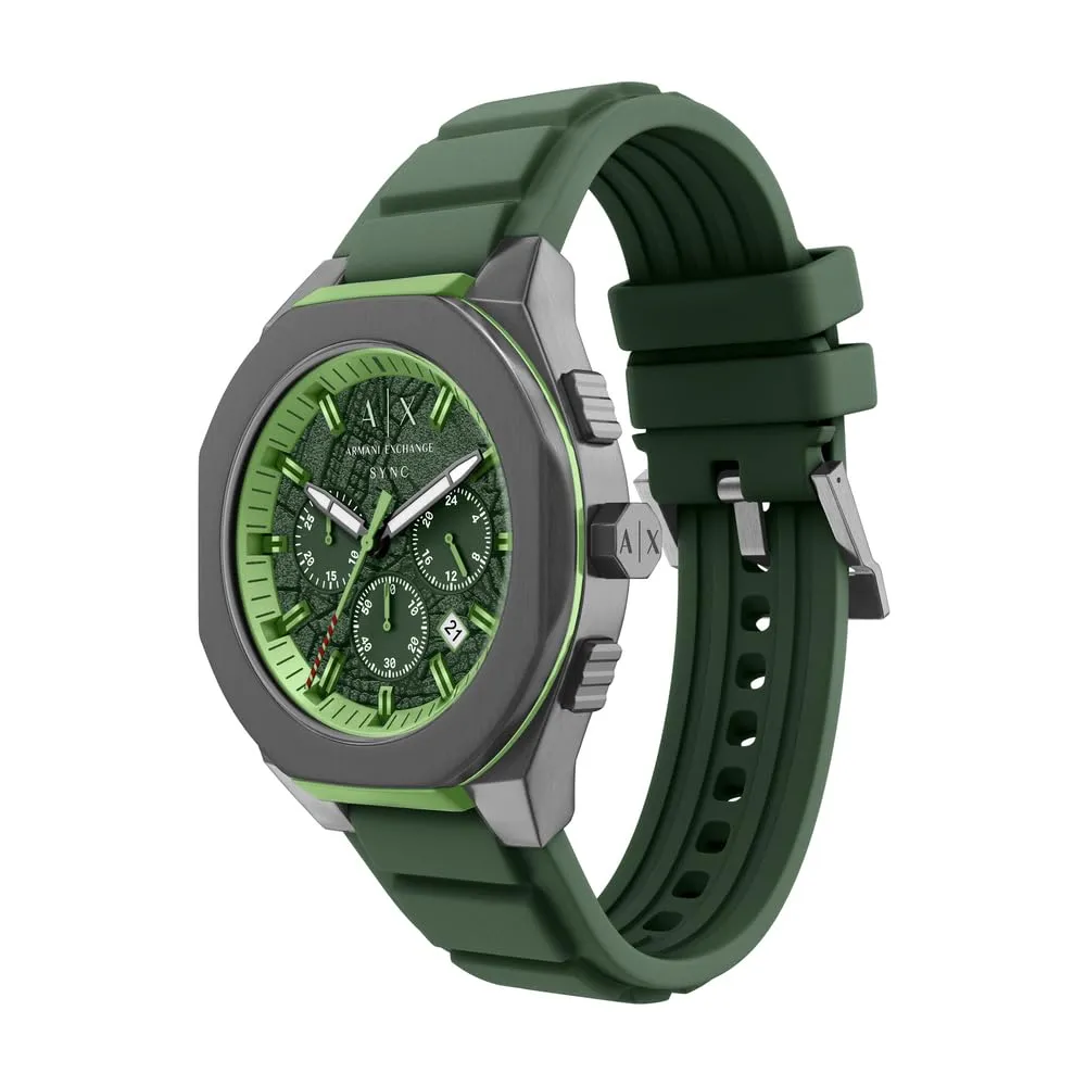 Armani Exchange AX4292 Orologio da uomo 44mm Gun-Metal in acciaio inox - immagine 3