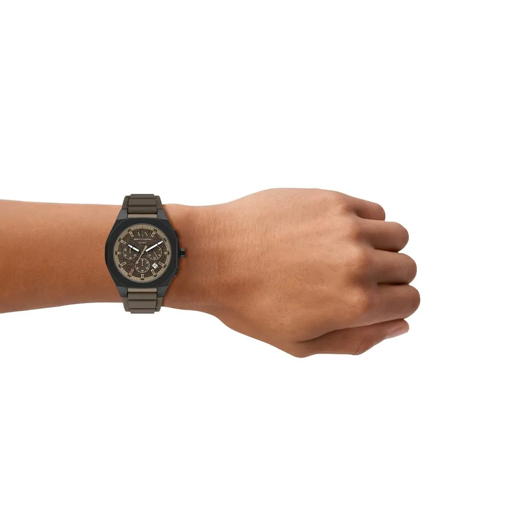 Armani Exchange Orologio da Uomo 44mm Nero in Acciaio Inossidabile AX4293 - immagine 2