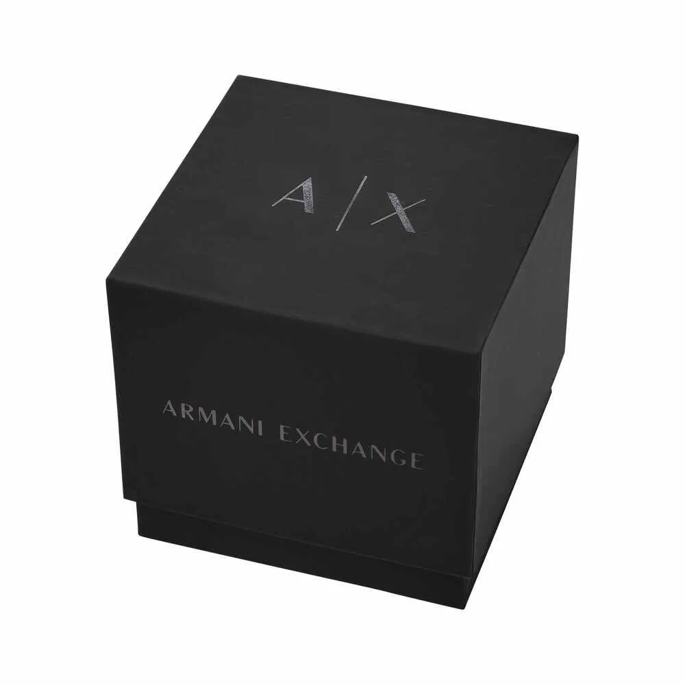 Armani Exchange AX4168 Orologio Cronografo da uomo, 44 mm, Cinturino in silicone, Blu Cobalto - immagine 8