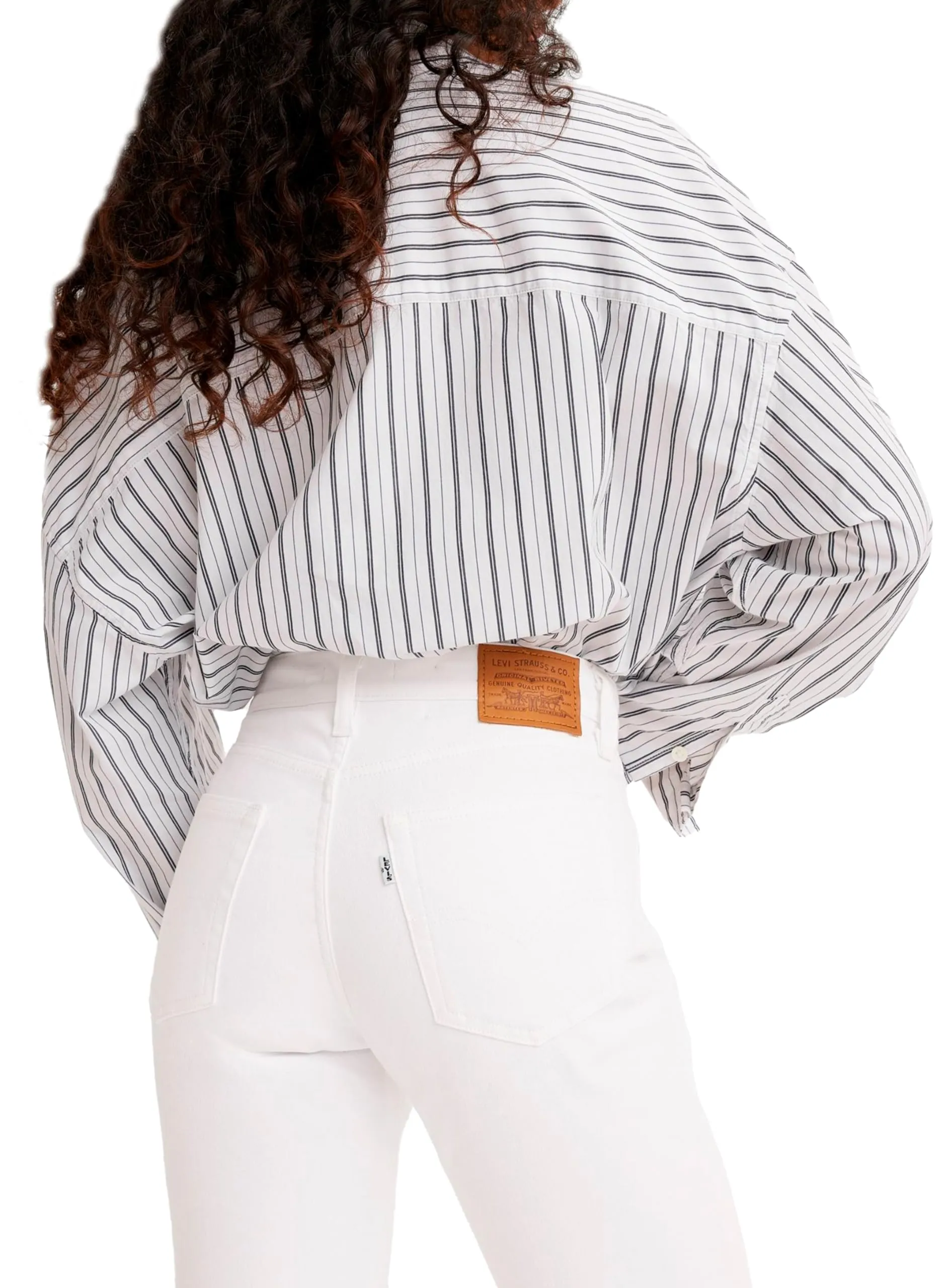 Levi's 724 High Rise Straight Jeans, Western White, 29W / 30L - immagine 8