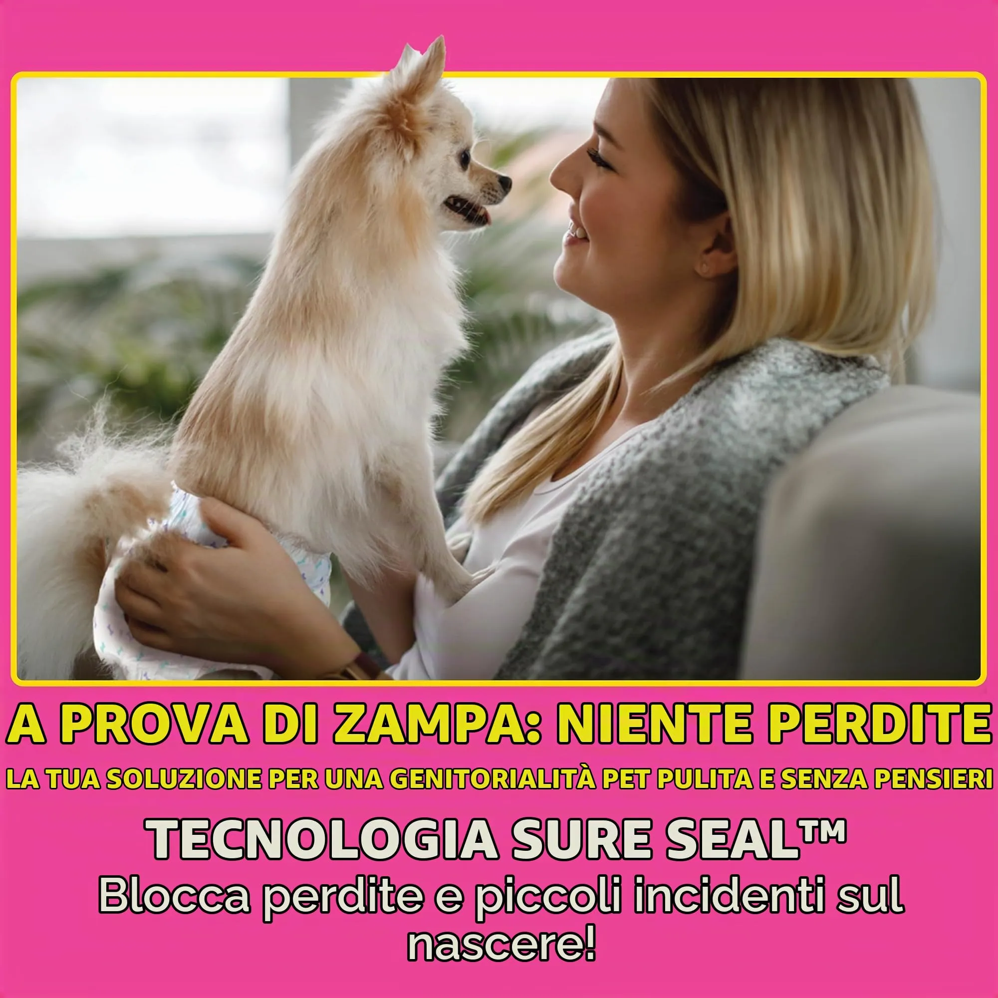 OUT! Pet Care Pannolini monouso per cani femmina, XS/S, Confezione da 16 - immagine 6