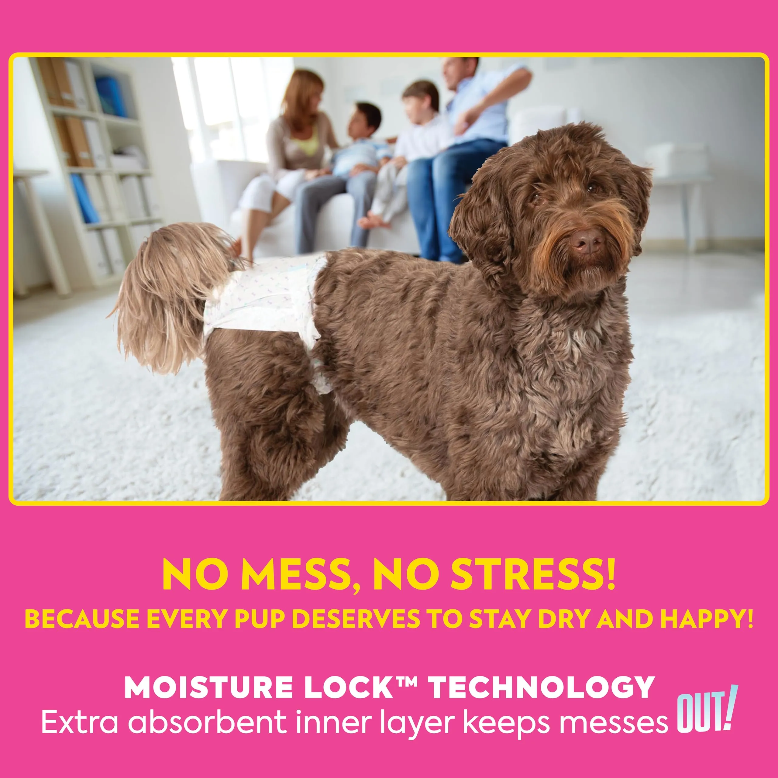 OUT! Pet Care Pannolini monouso per cani femmina, XS/S, Confezione da 16 - immagine 7