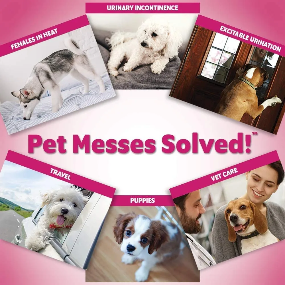 OUT! Pannolini monouso per cani femmine, XXS, Confezione da 18 - immagine 7