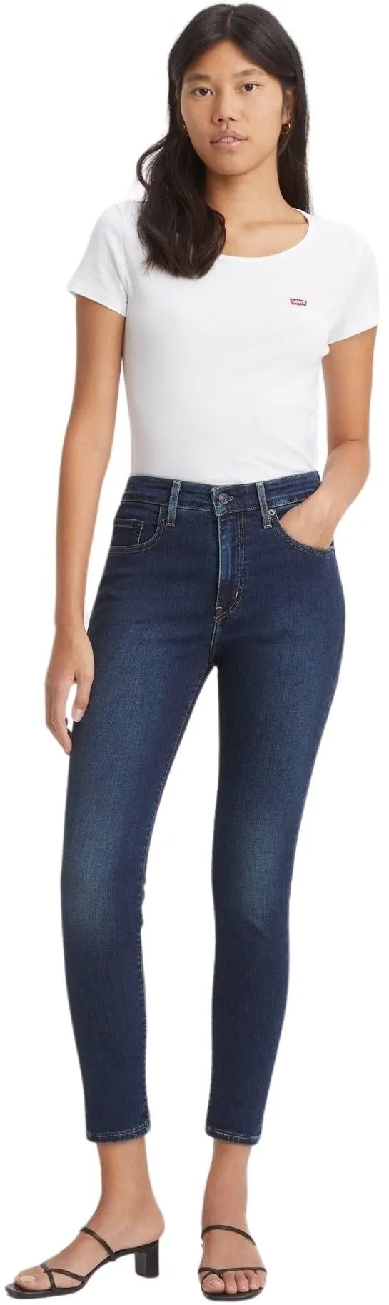 Levi's 721 High Rise Skinny Jeans Donna, Blue Swell, 24W / 32L - immagine 1