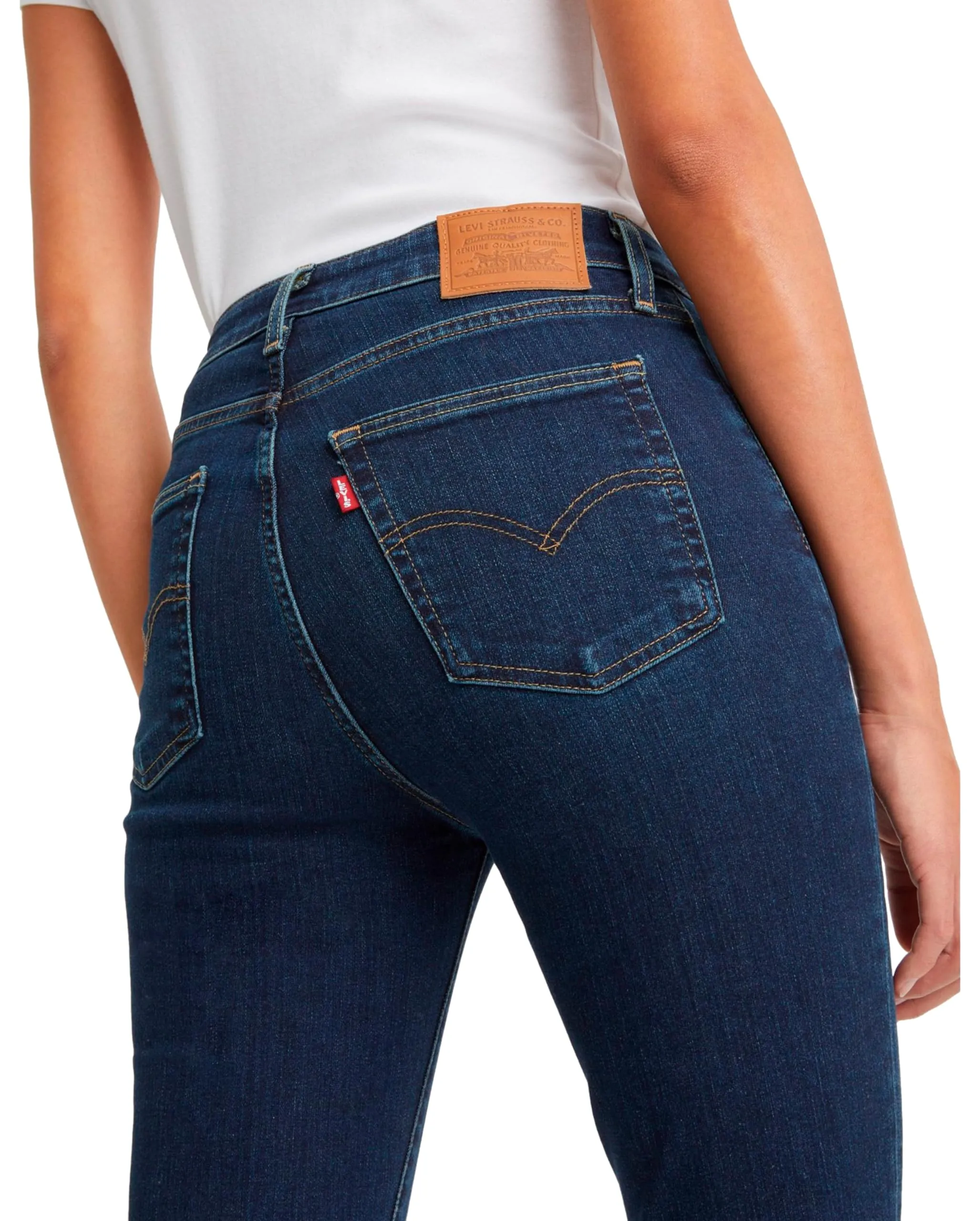 Levi's 721 High Rise Skinny Jeans Donna, Blue Swell, 24W / 32L - immagine 5