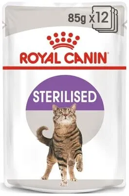 Royal Canin Feline Sterilised in Gelatina, 12 x 85 g - immagine 4